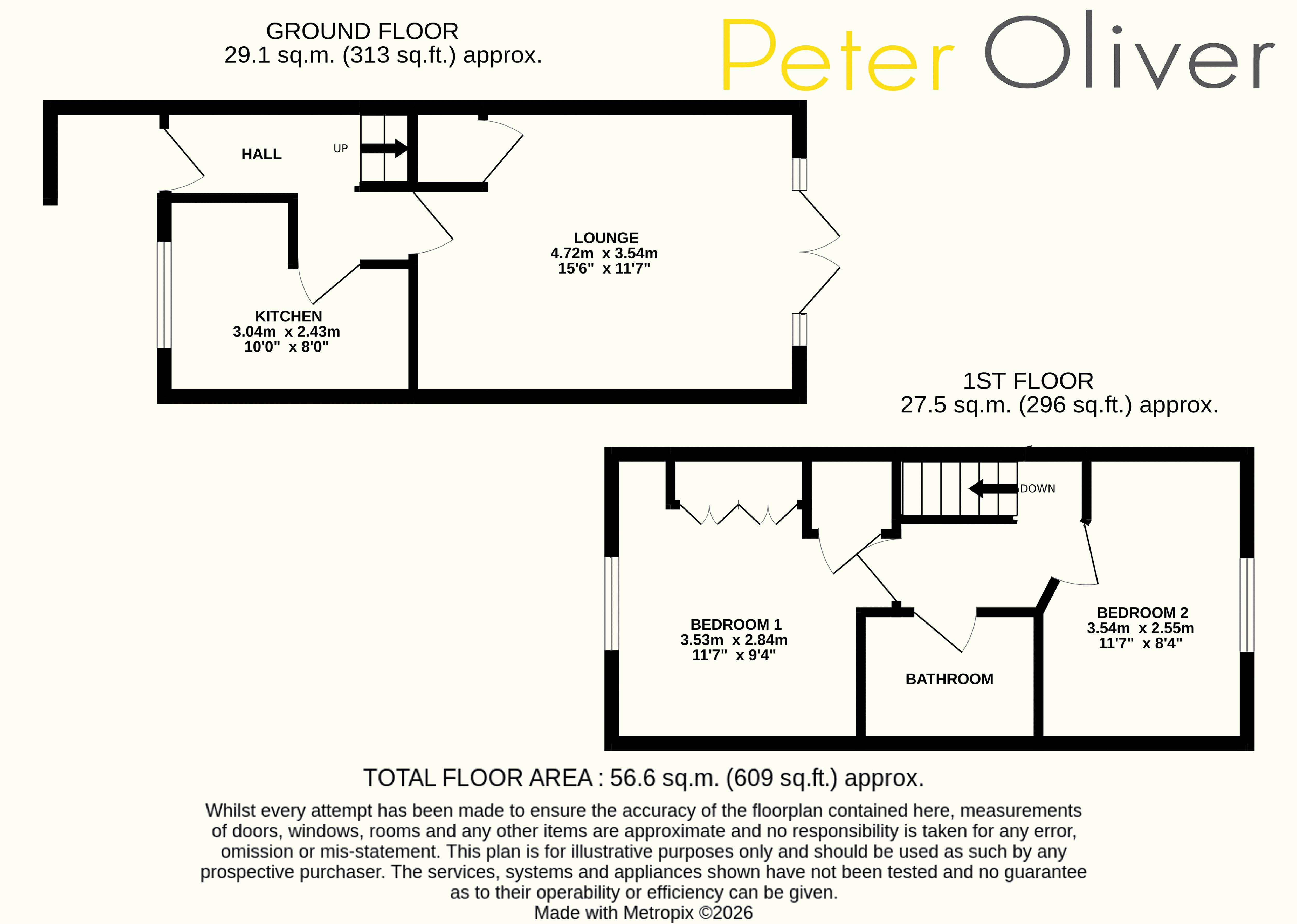 Pipers Field, Uckfield floorplan