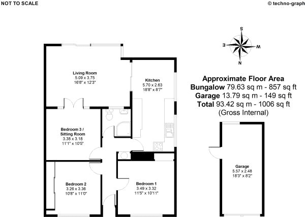 3 Bedrooms Detached house for sale in Upper Broadmoor Road, Crowthorne, Berkshire RG45