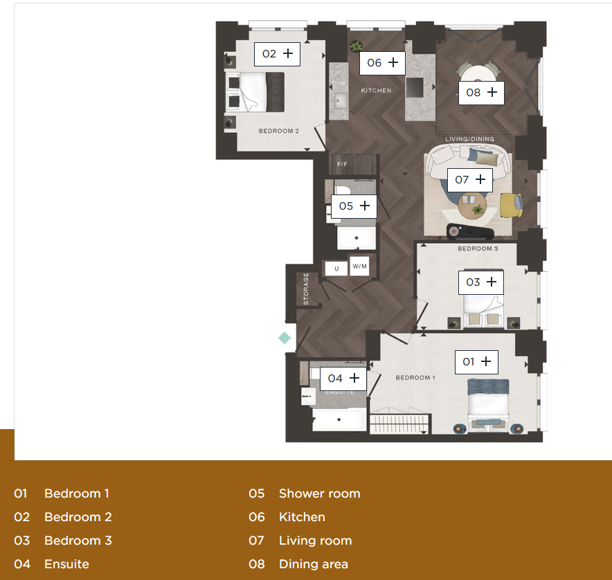 2 Eden Pl, London  floorplan
