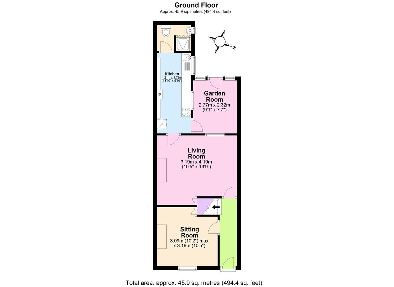 St Herbert Street, Keswick CA12, 2 bedroom cottage for sale 64806721