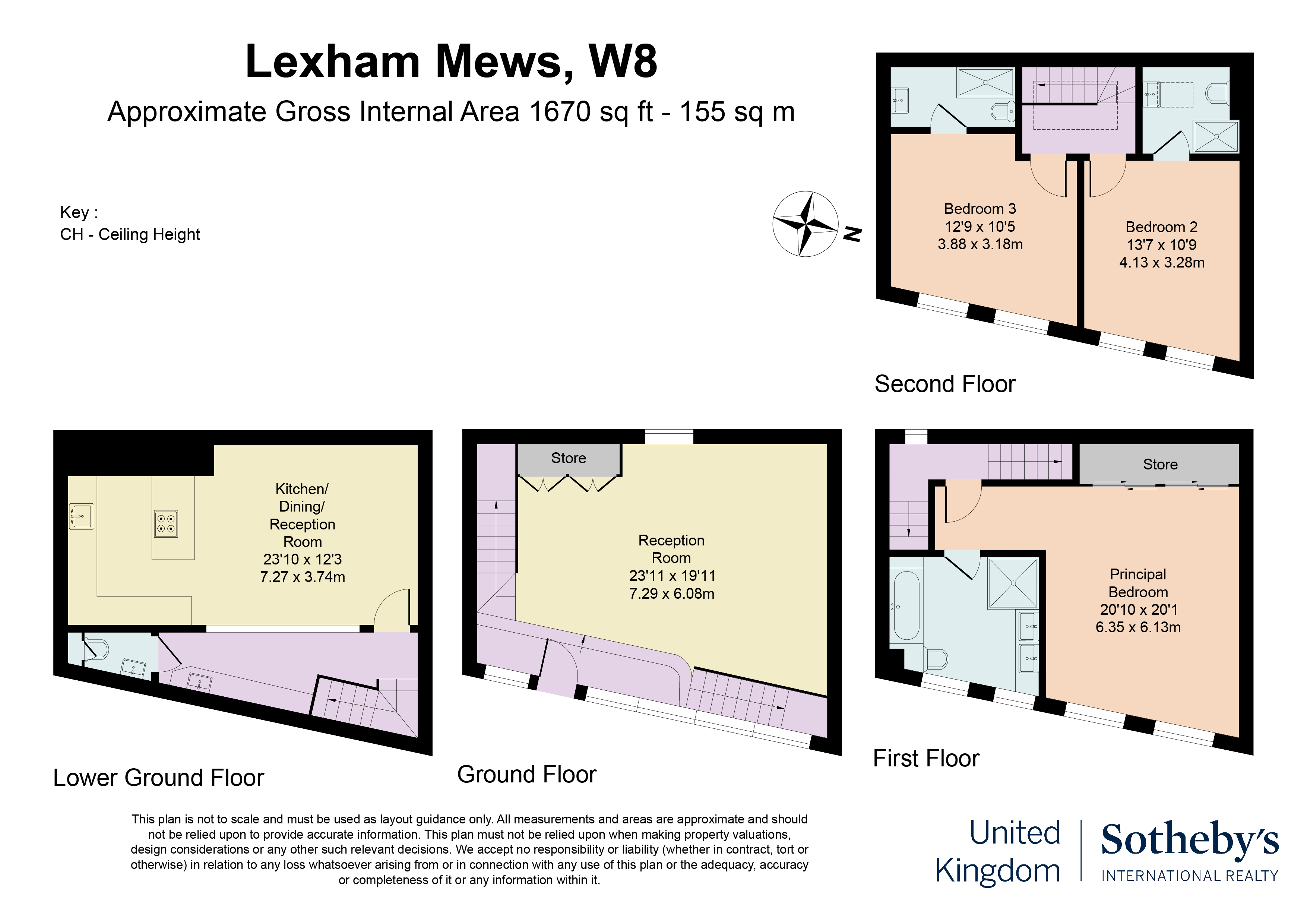 Lexham Mews, London floorplan