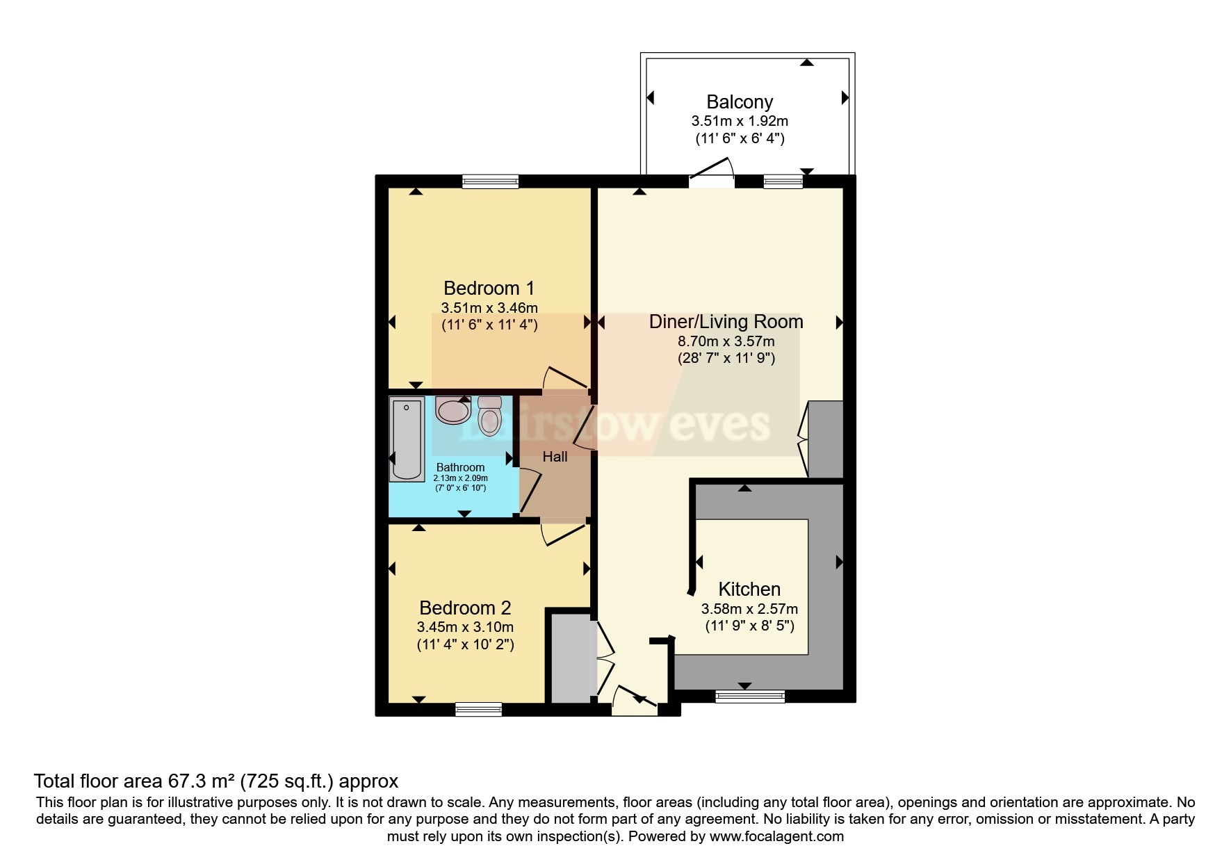 205 Clove Court floorplan