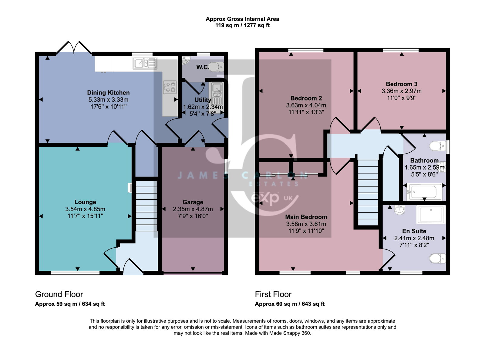 26 Mollett Drive, Telford floorplan
