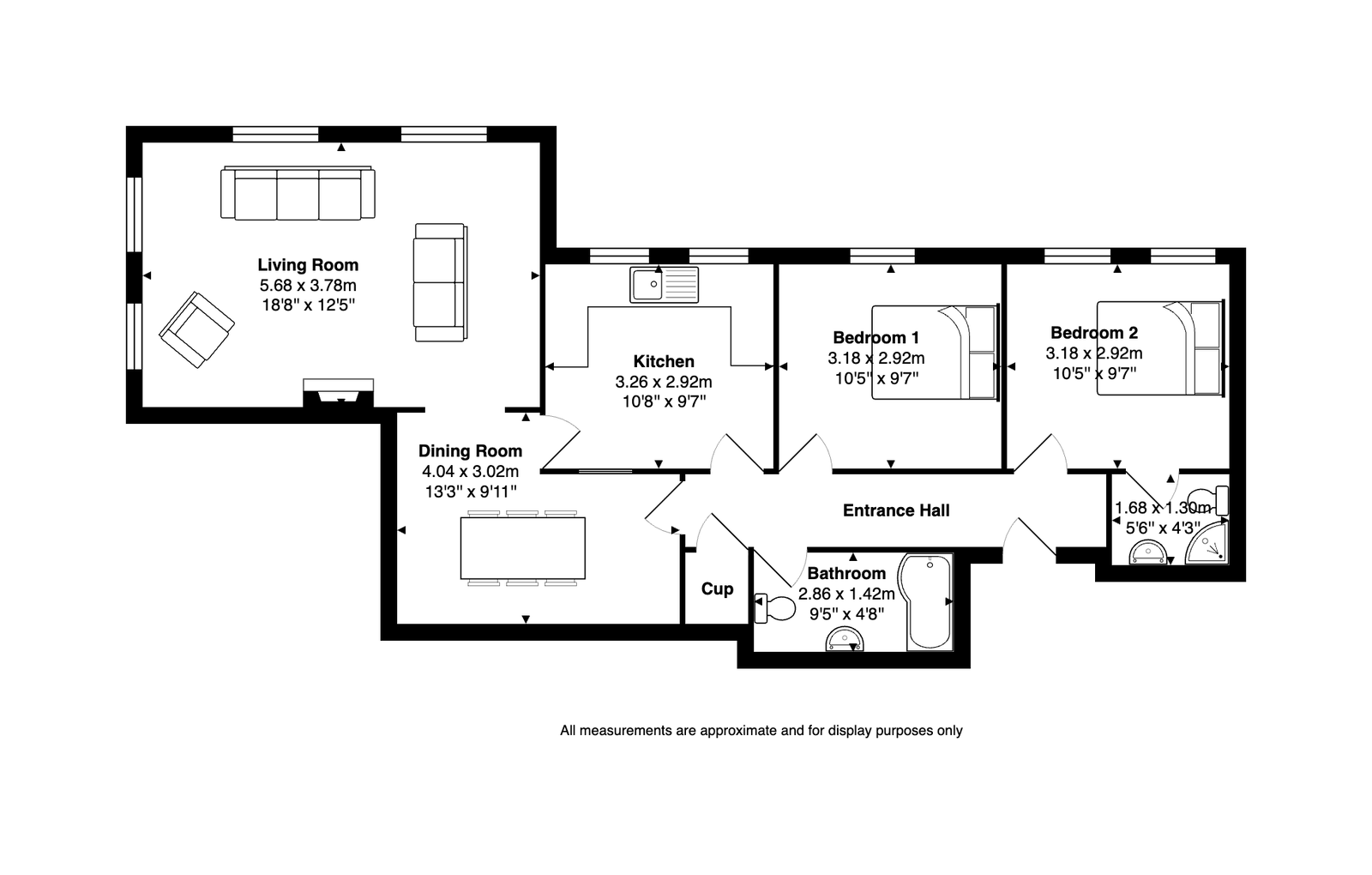 Red House, 35,Apartment 4, High Street, Whitby floorplan