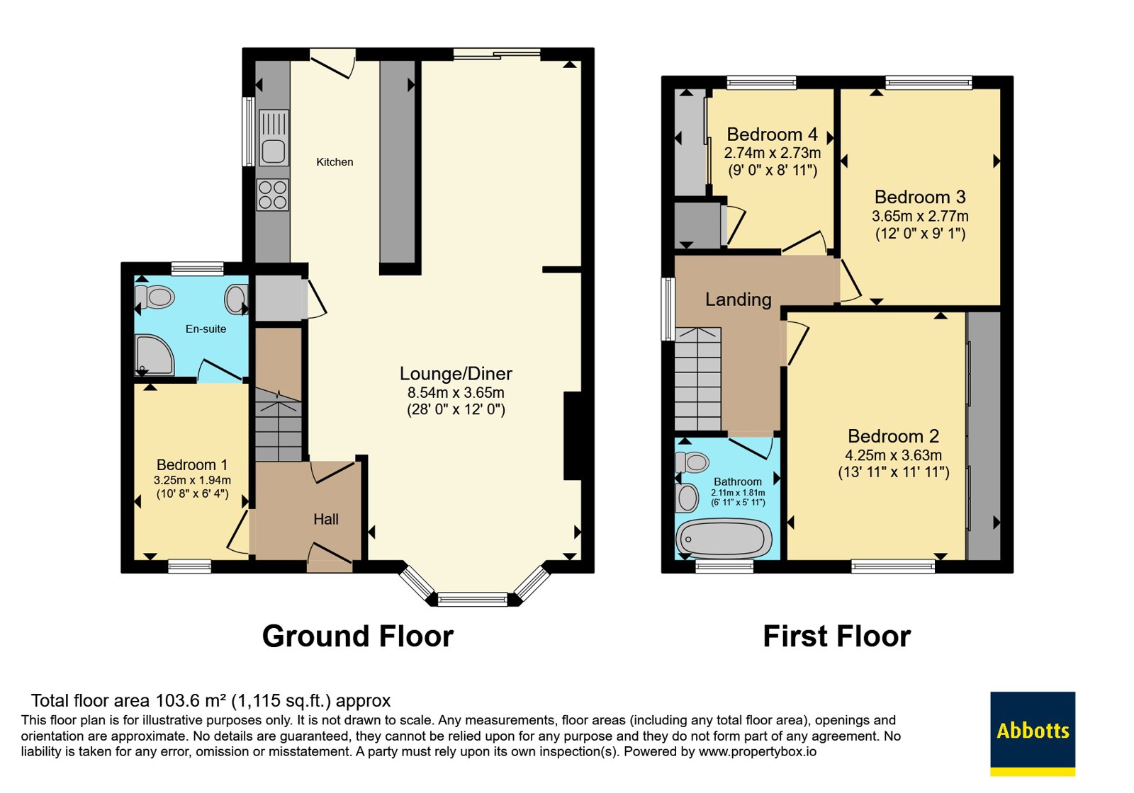 5, Burns Avenue, Essex floorplan