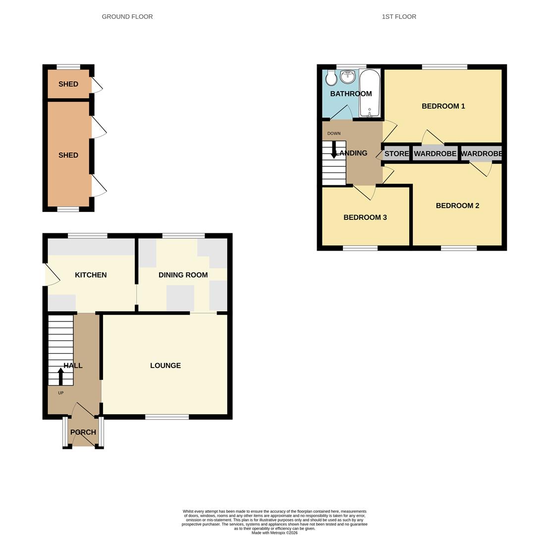55, Harbour View Road, Portland floorplan