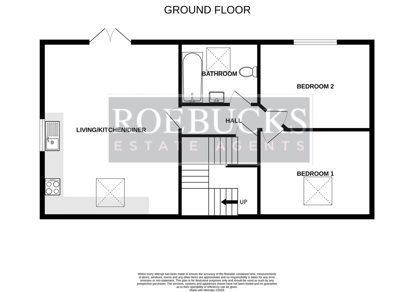 104, Towngate, Barnsley floorplan