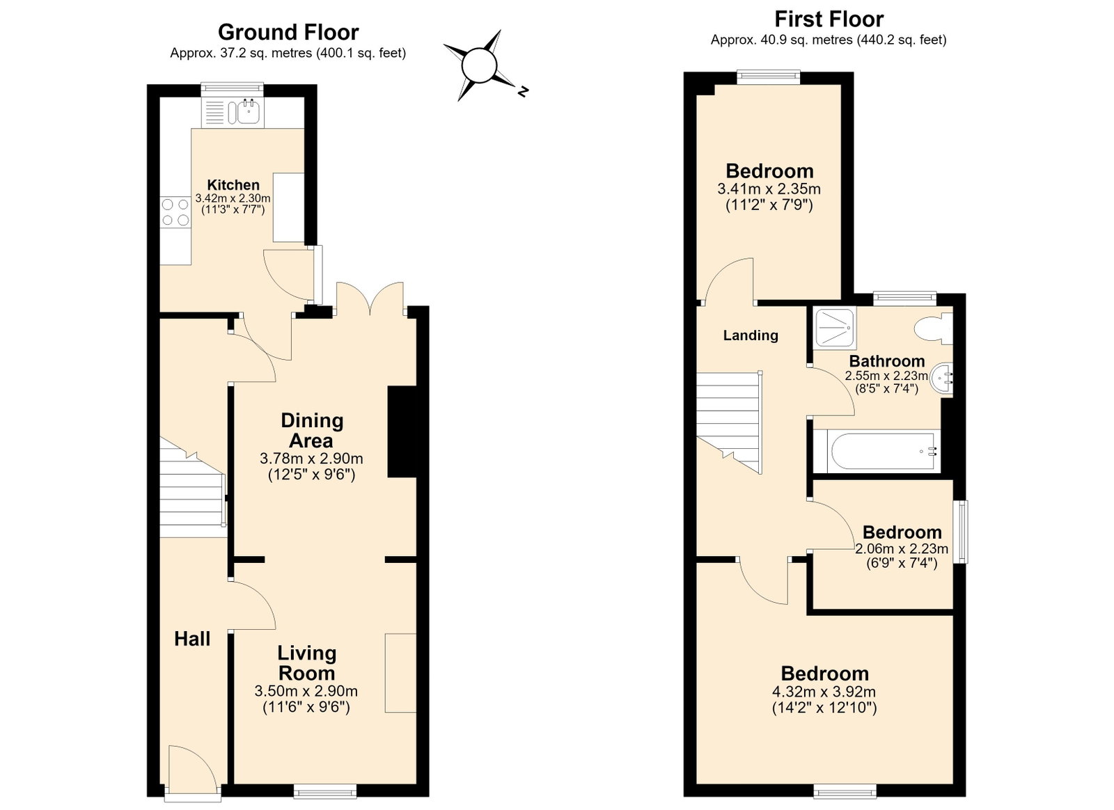 Blackfields Cottages,4, Sixth Avenue, Ross-on-Wye floorplan