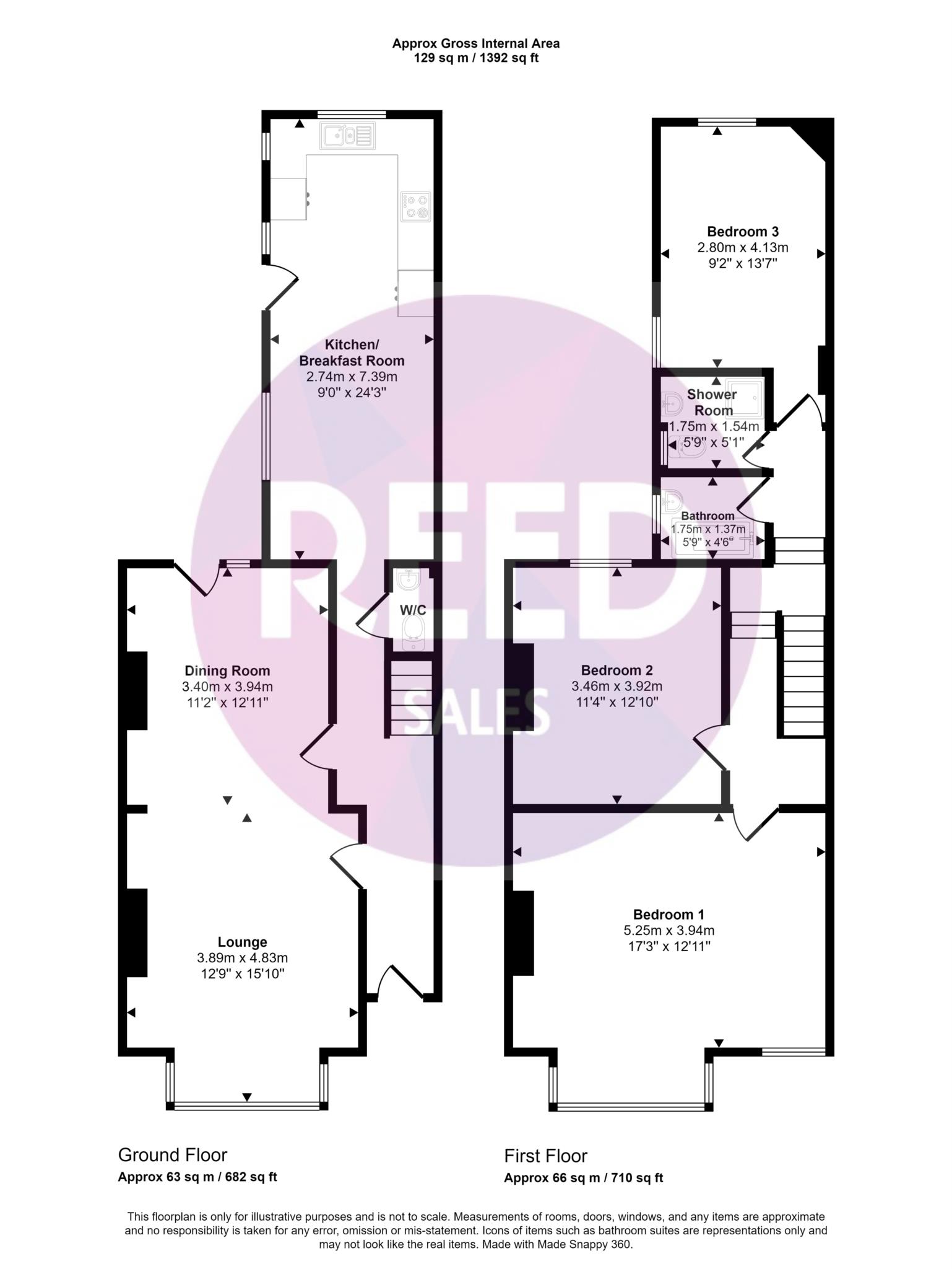 158, Alexandra Road, Southend On Sea floorplan