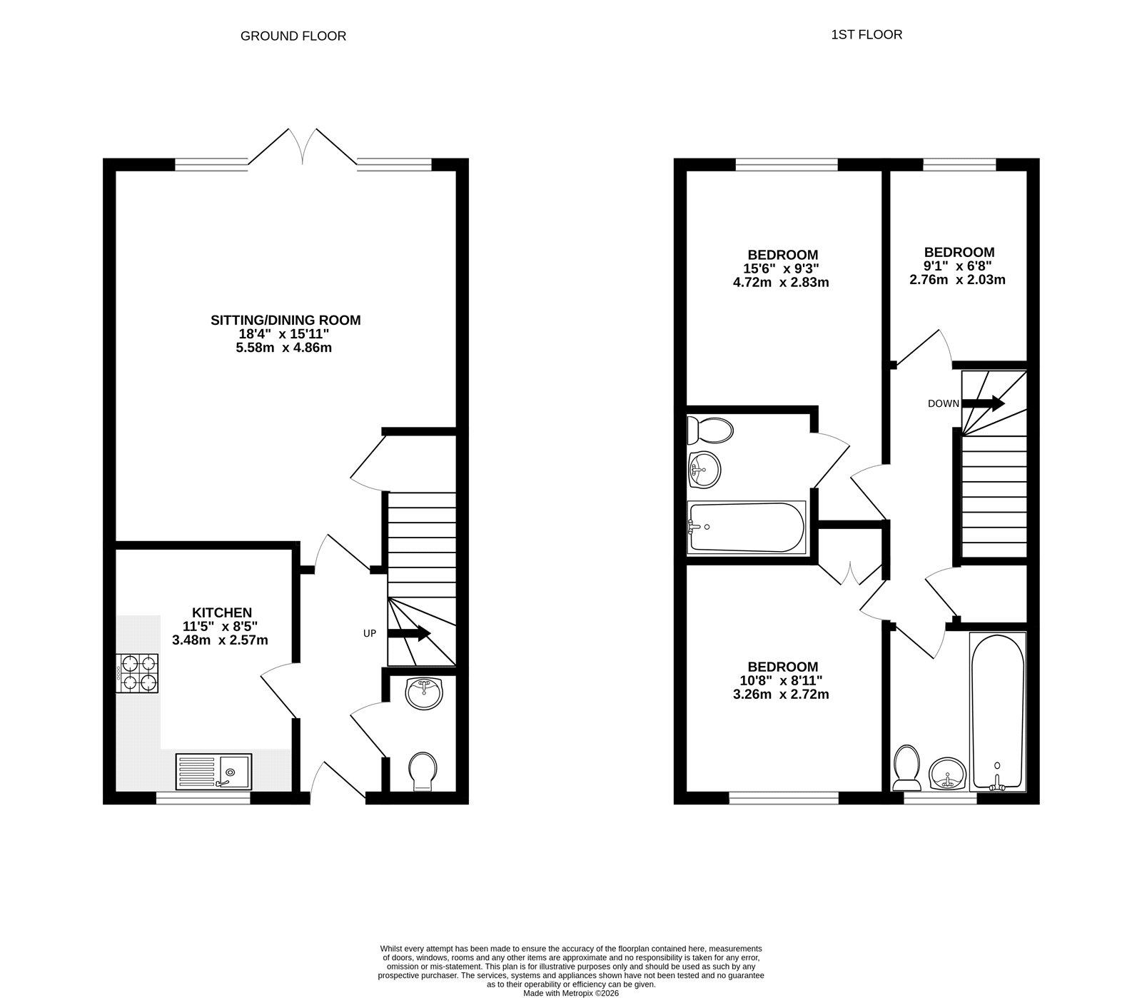 Hops Drive, Farnham floorplan