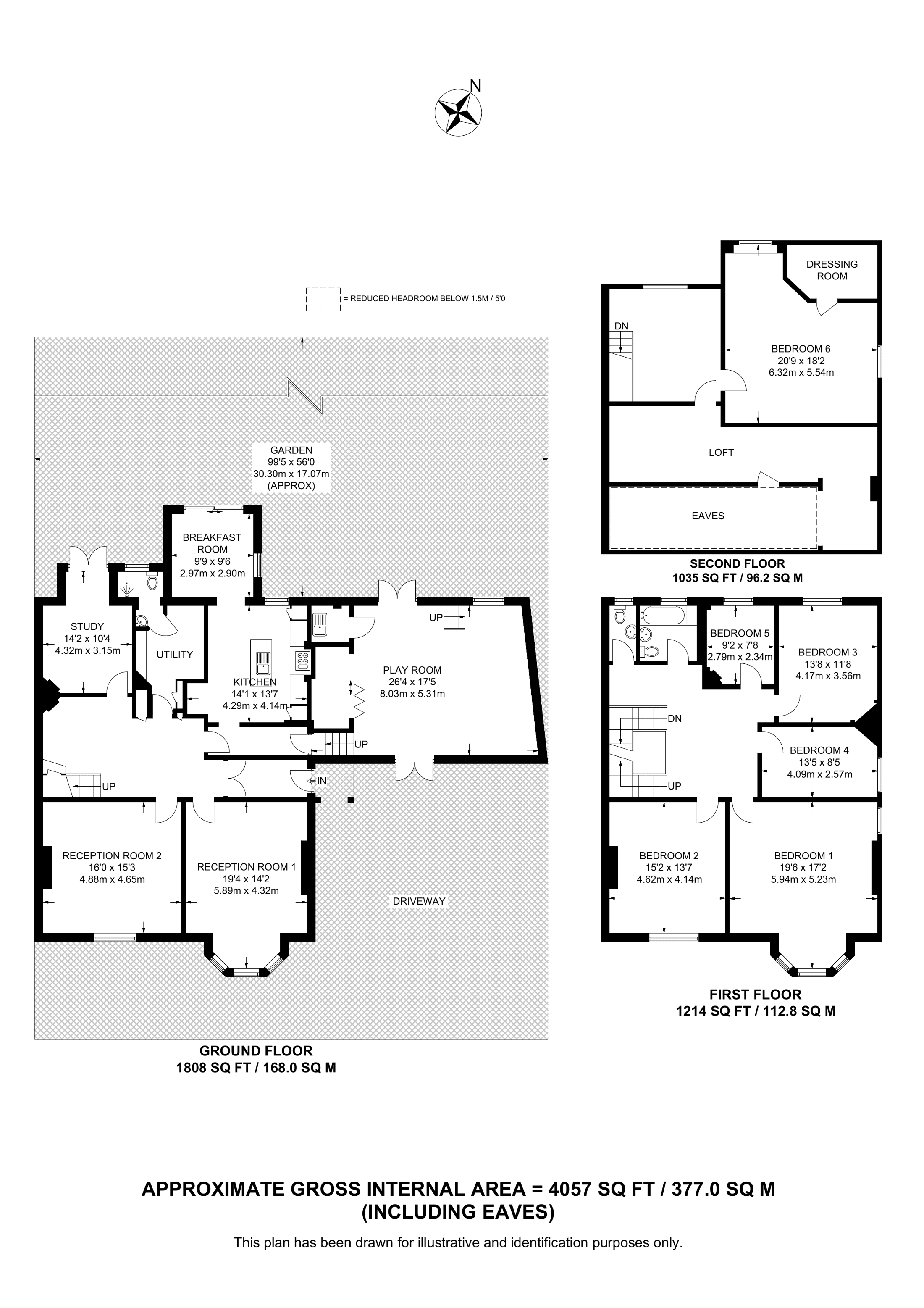St Helens Crescent, Norbury floorplan