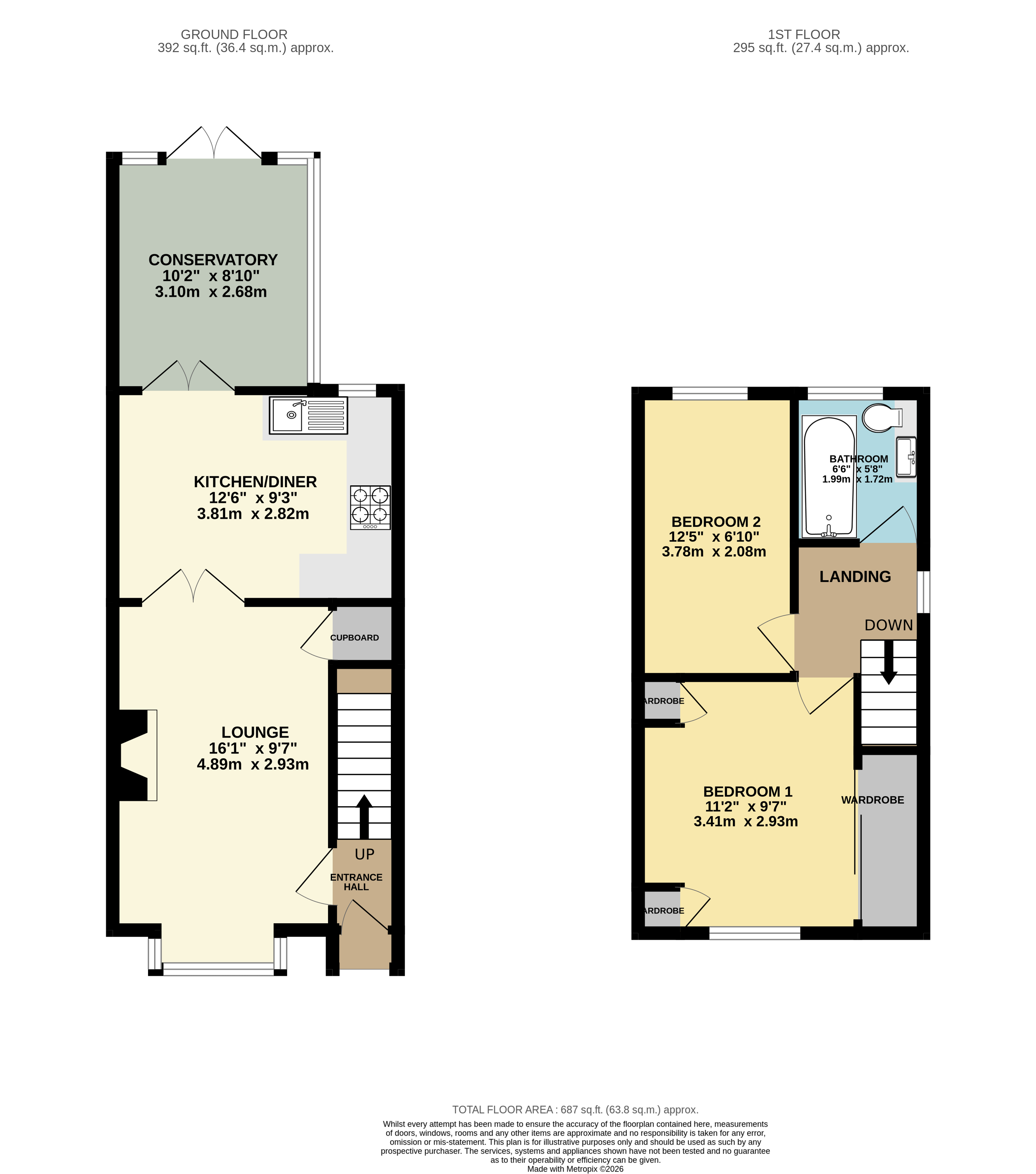 19, Park Lane, Sheffield floorplan