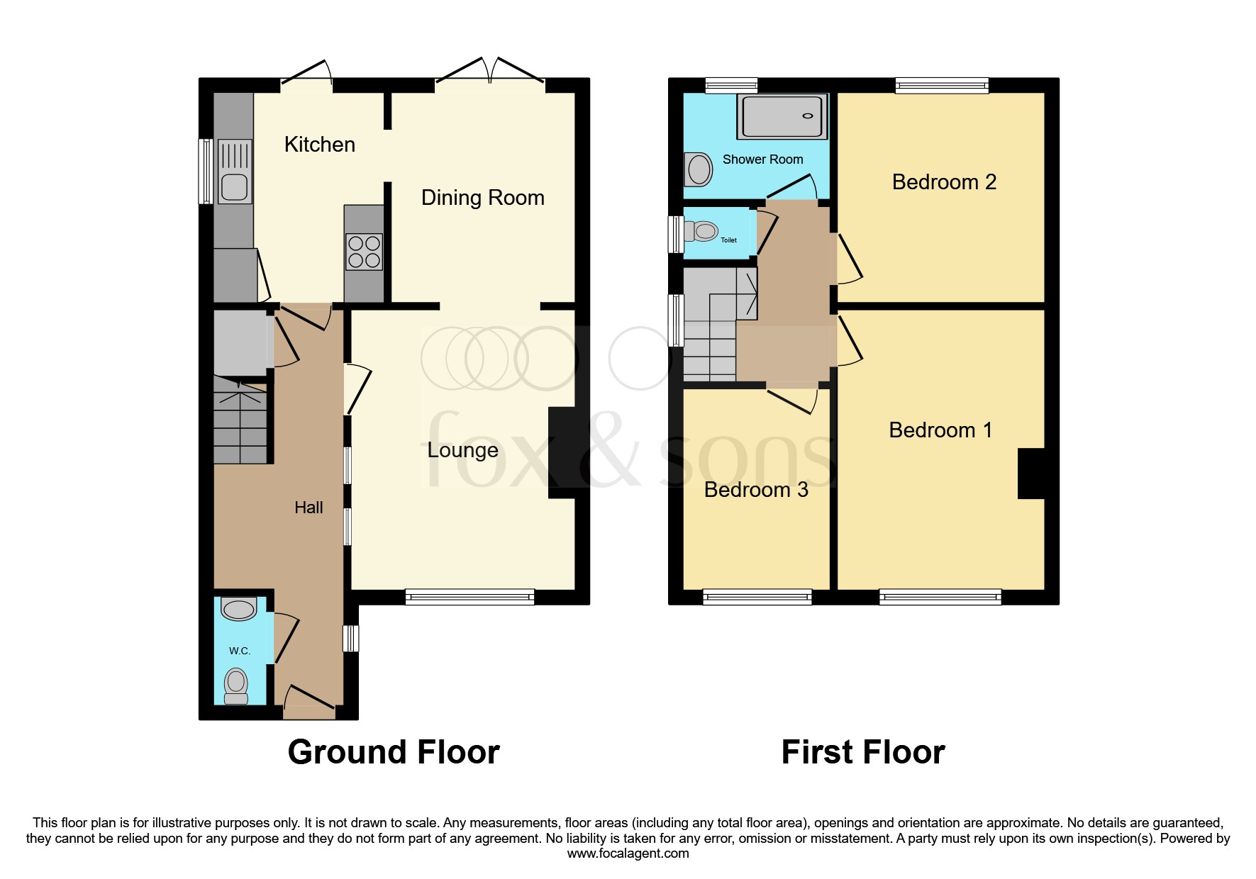 45, Spring Close, Eastleigh floorplan