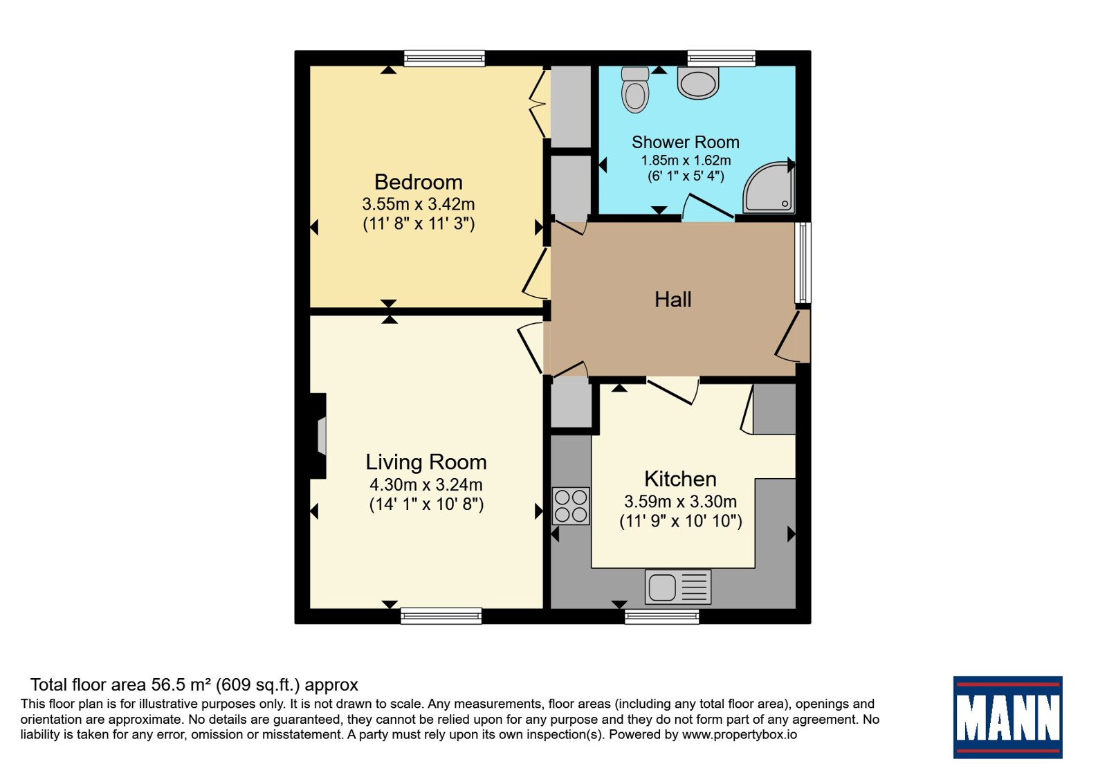 16, Wilmott Close, Hampshire floorplan