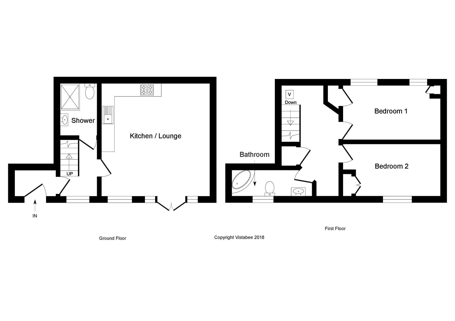 2 Bedrooms Semi-detached house for sale in The Old Joinery, Hall Lane, Doune, Stirlingshire FK16