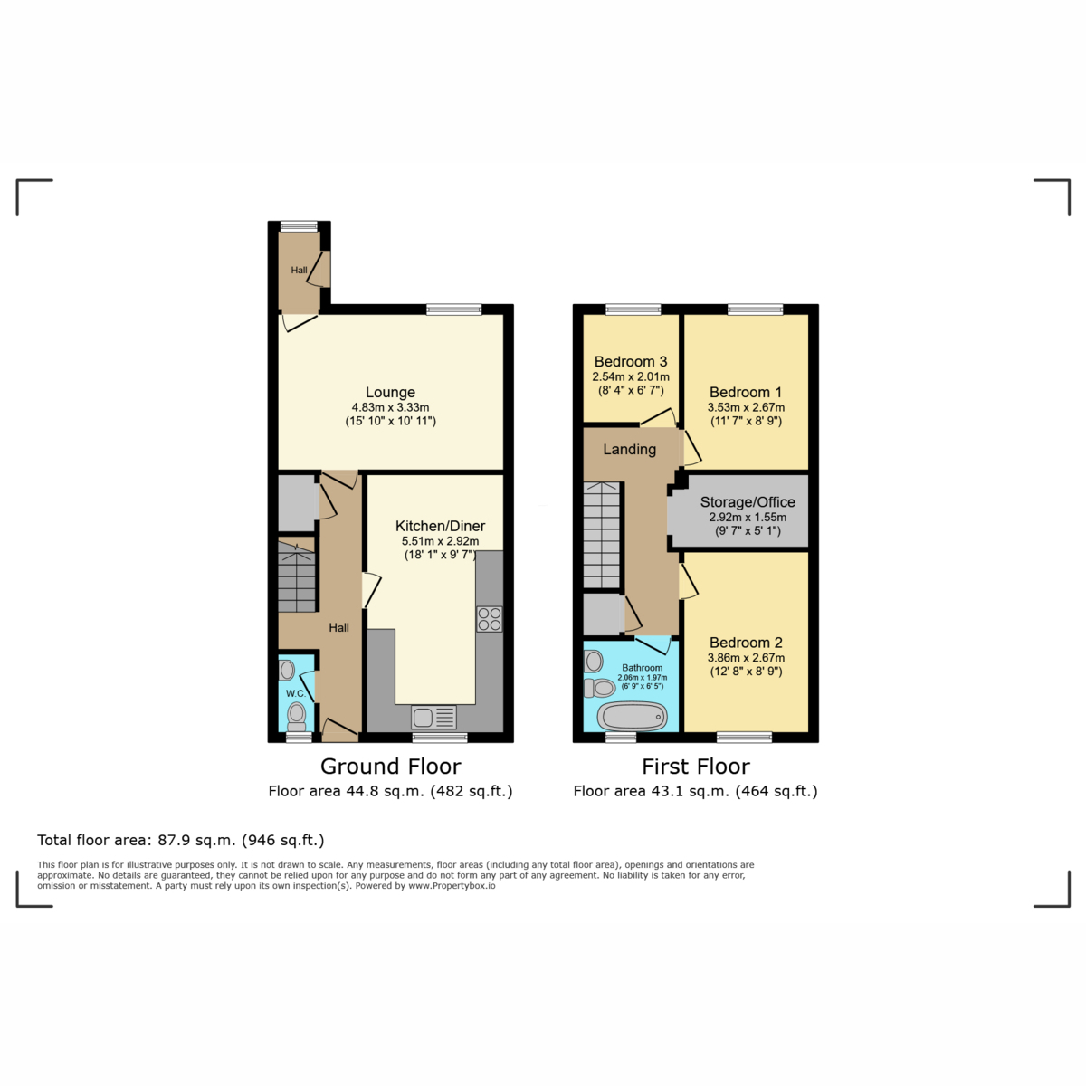 239, Gunville Road, Newport floorplan