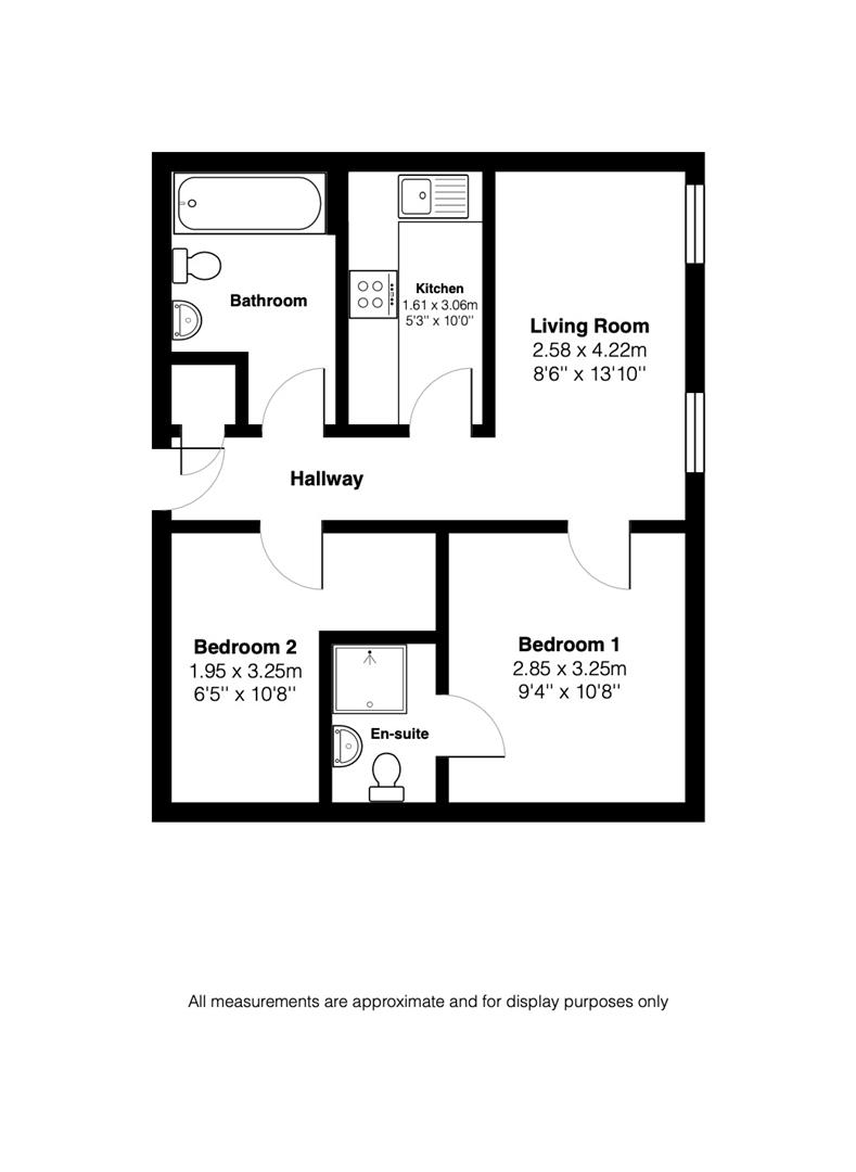 98 Varity House, Vicarage Farm Road, Peterborough floorplan