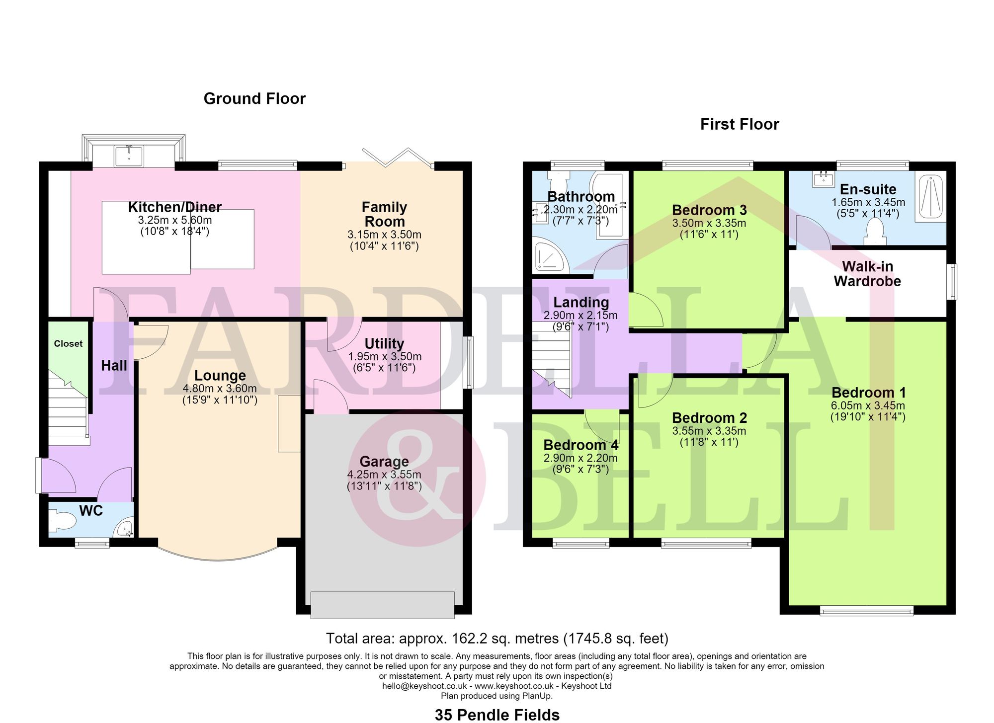 35 Pendle Fields, Burnley floorplan