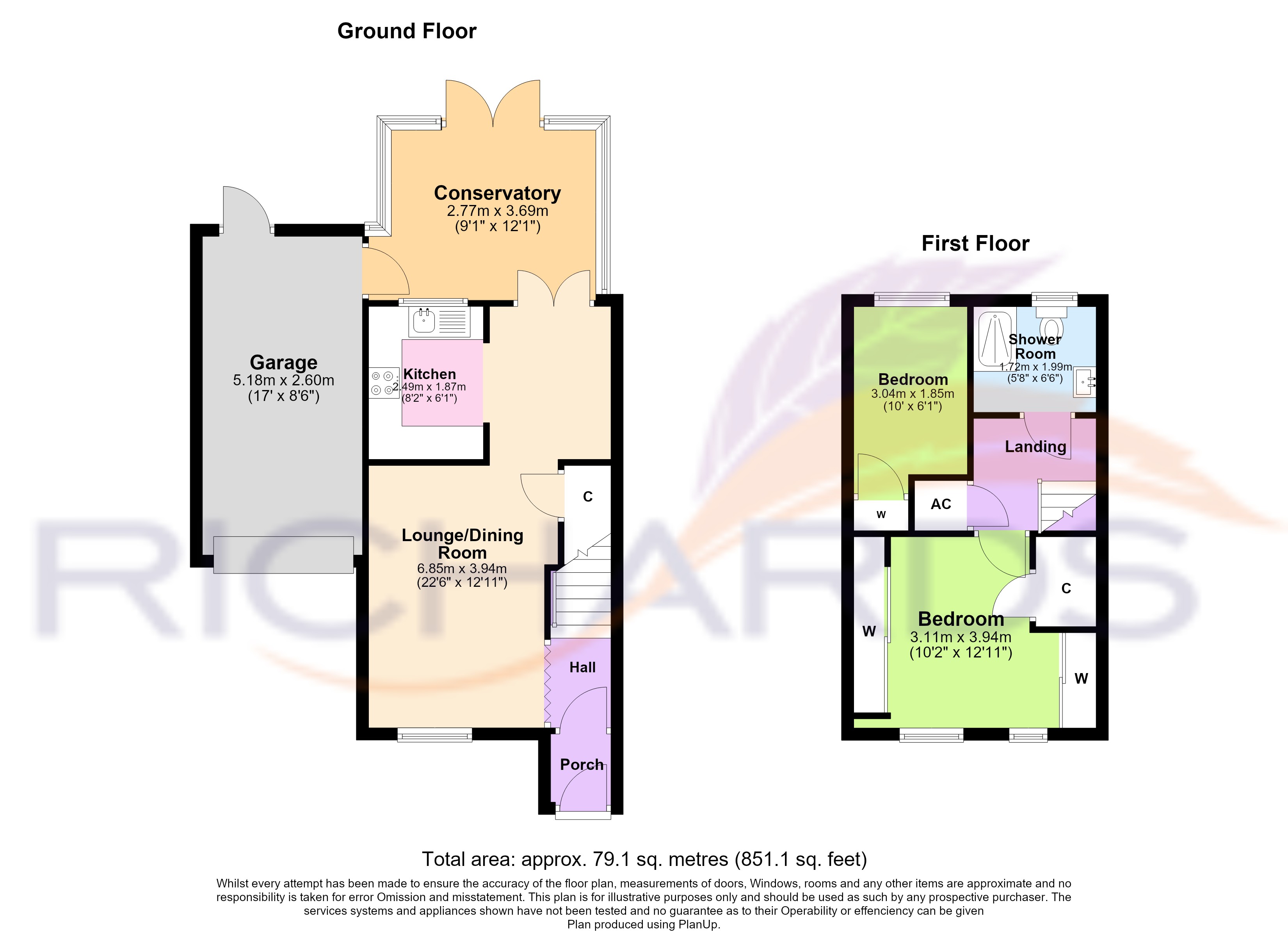 56, Hadrian Way, Wimborne floorplan