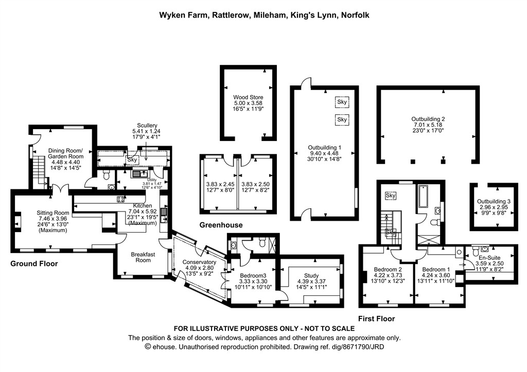 Wyken Farm, Rattlerow, KING'S LYNN floorplan