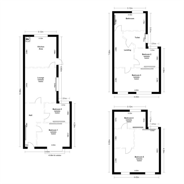 48, Alfred Street, Cardiff floorplan