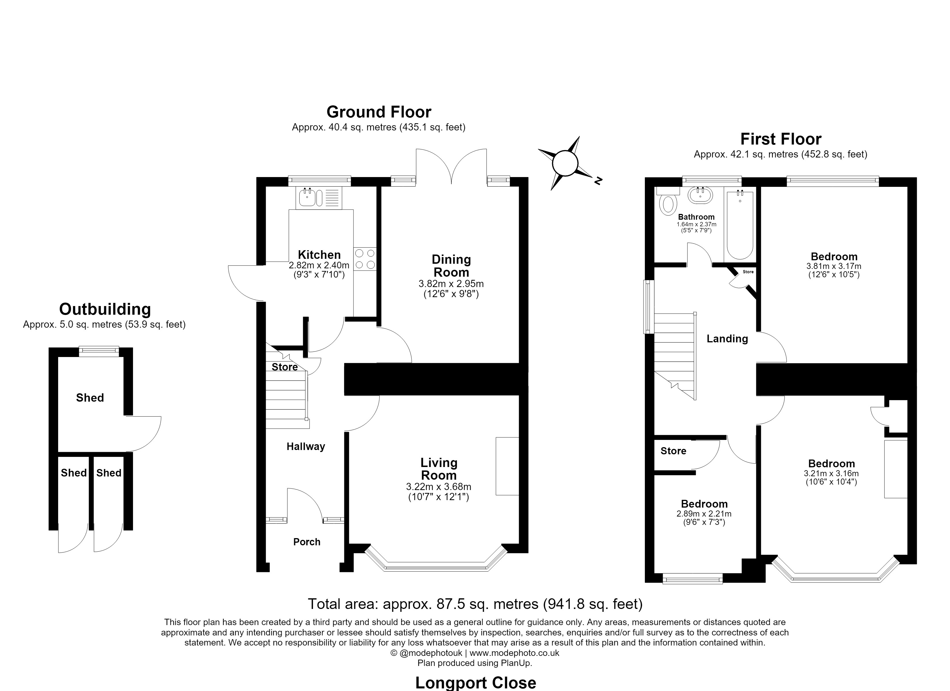 9, Longport Close, Ilford floorplan