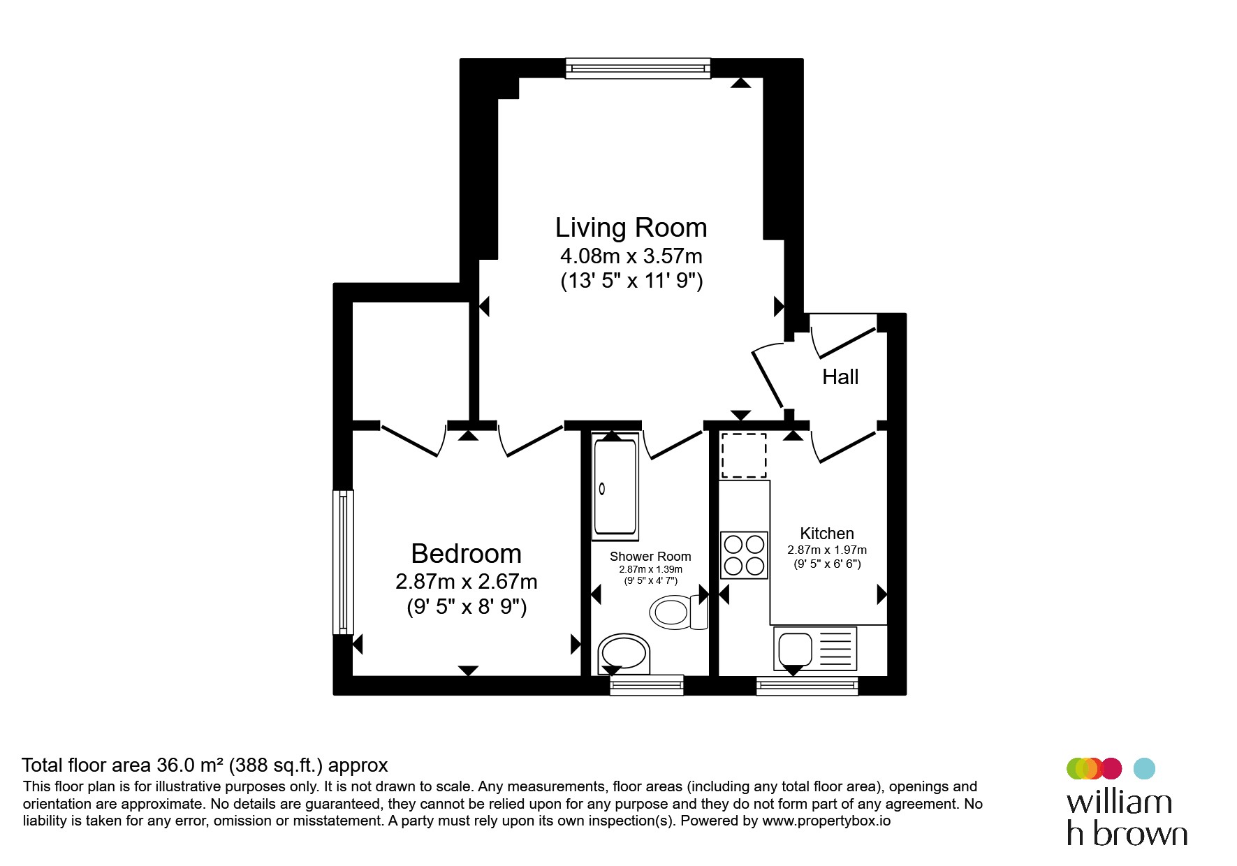 1a, St. Andrews Close, LEEDS floorplan