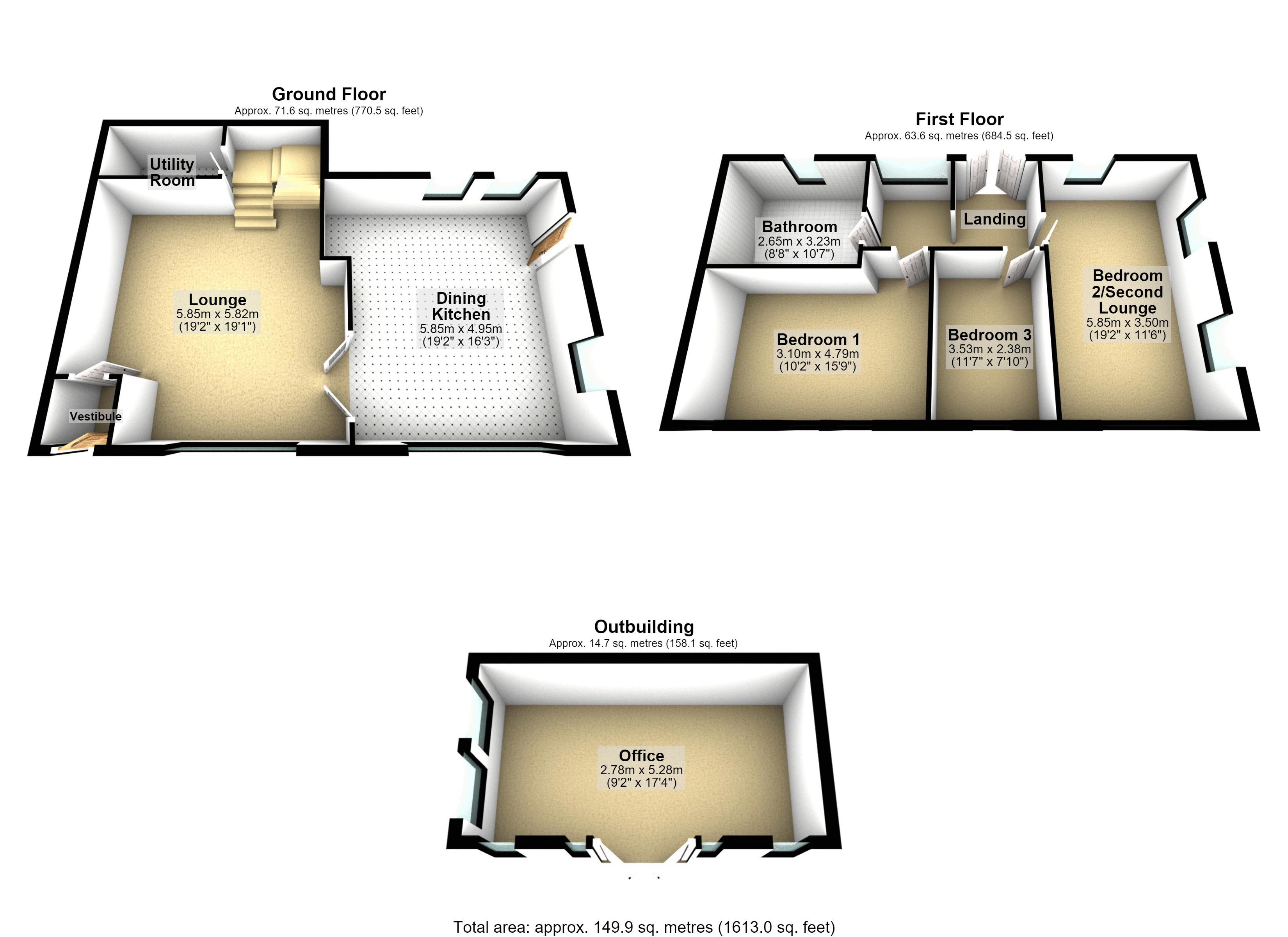 25, Spring Bank, Rochdale floorplan