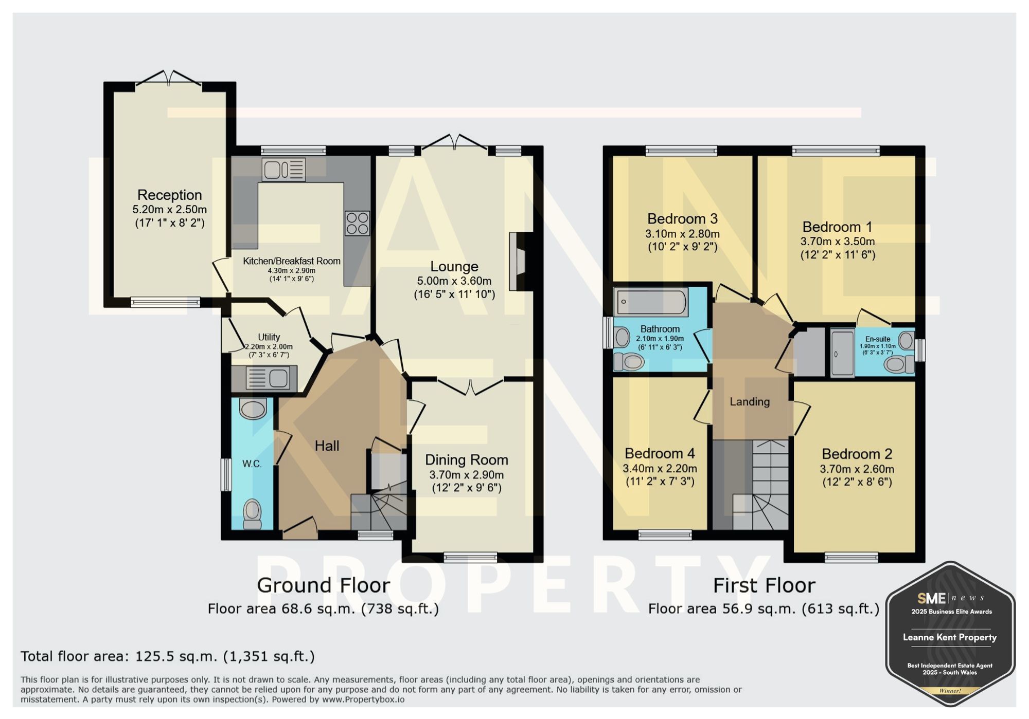 6 Clos Pandy, Caerphilly floorplan