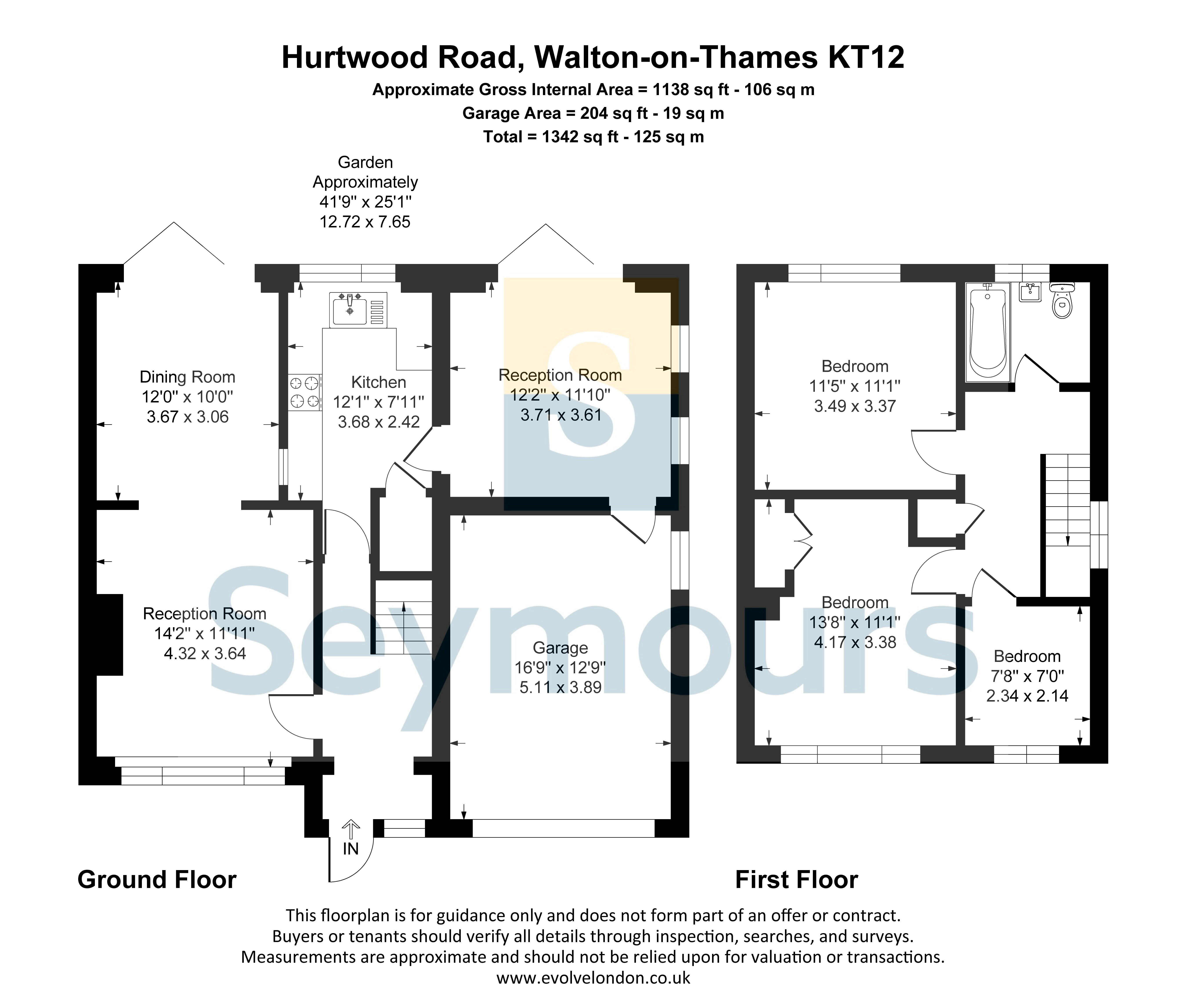 1, Hurtwood Road, Surrey floorplan