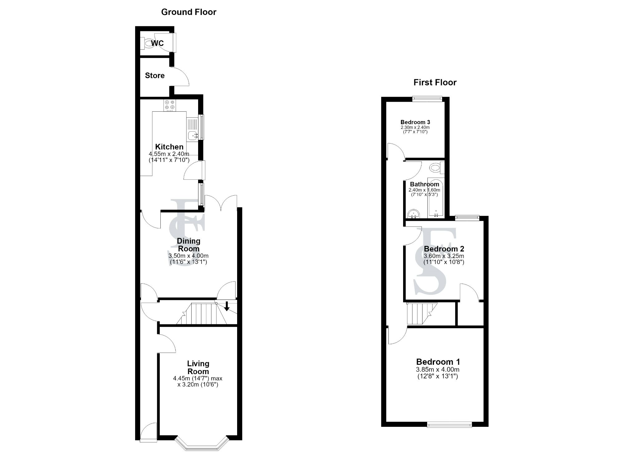 18 Gaul Street, Leicester floorplan