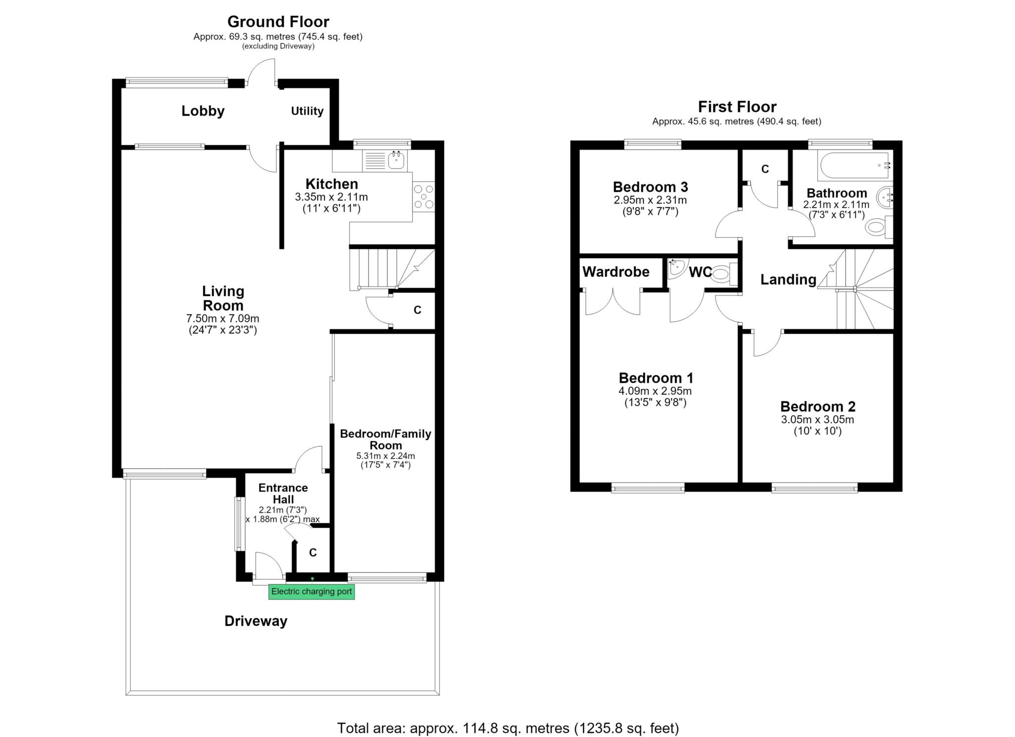 8, Ibstone Avenue, Reading floorplan