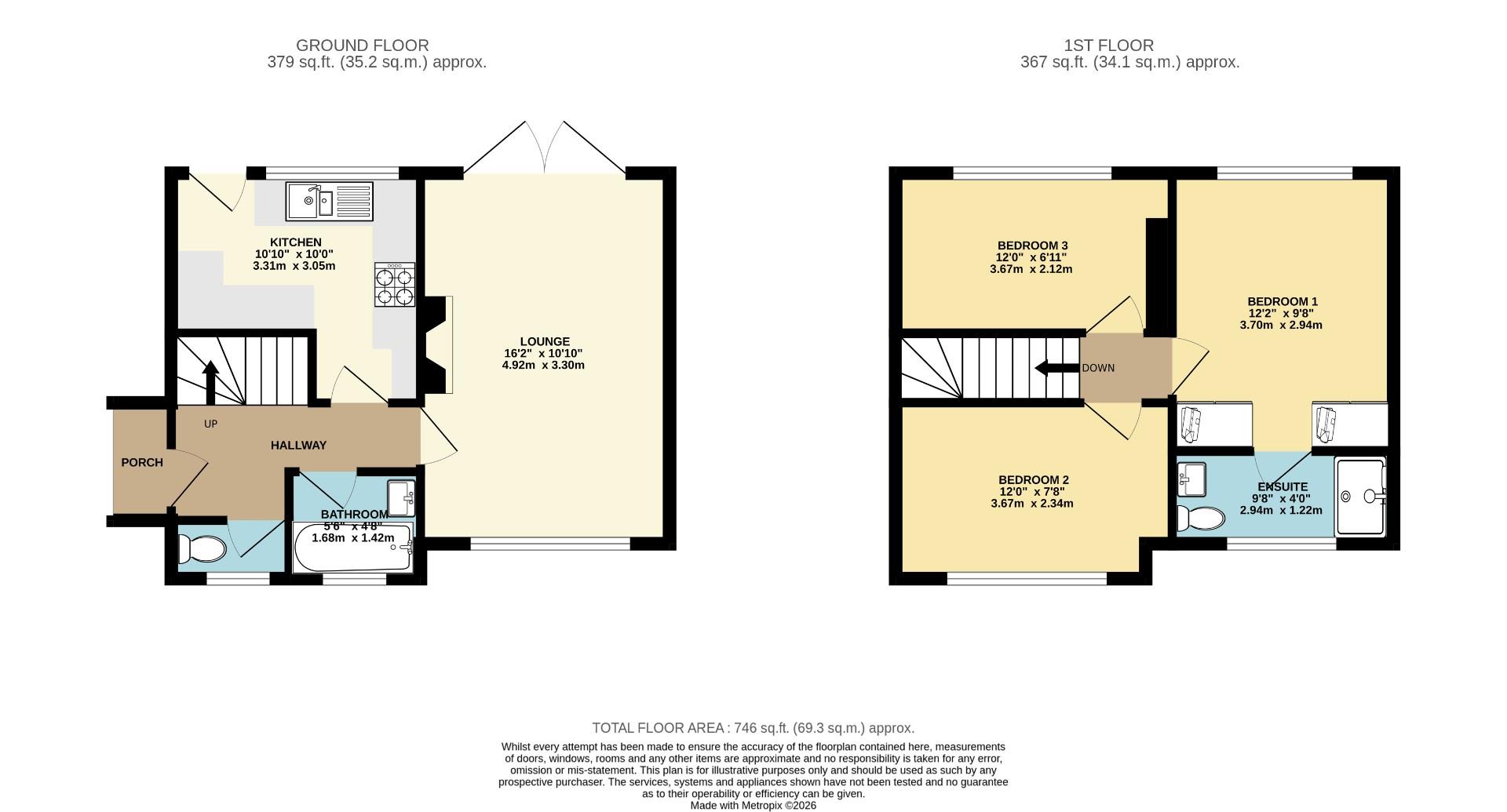 19, Barlow Terrace, Chorlton floorplan