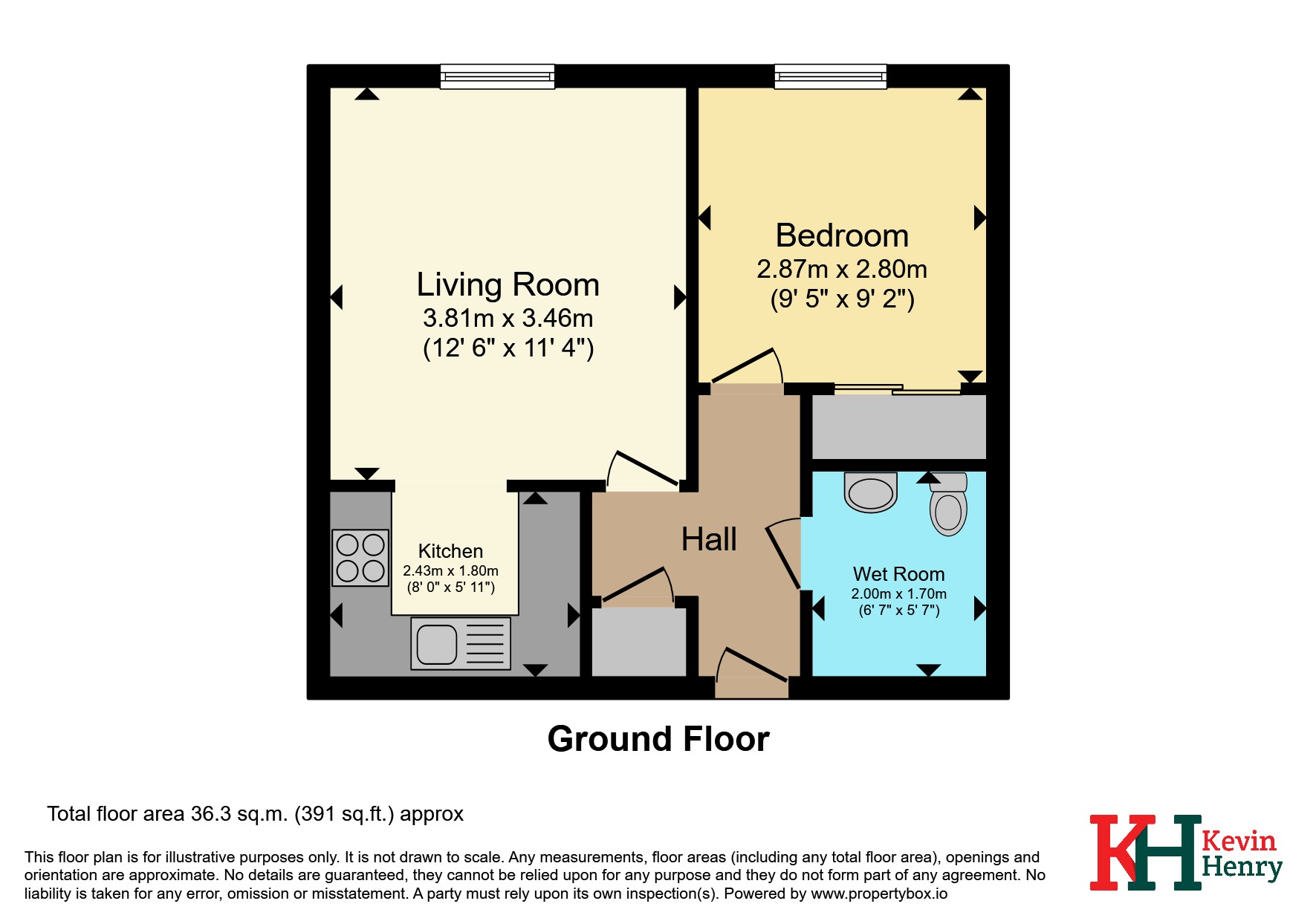 6, Farmadine House, Saffron Walden floorplan