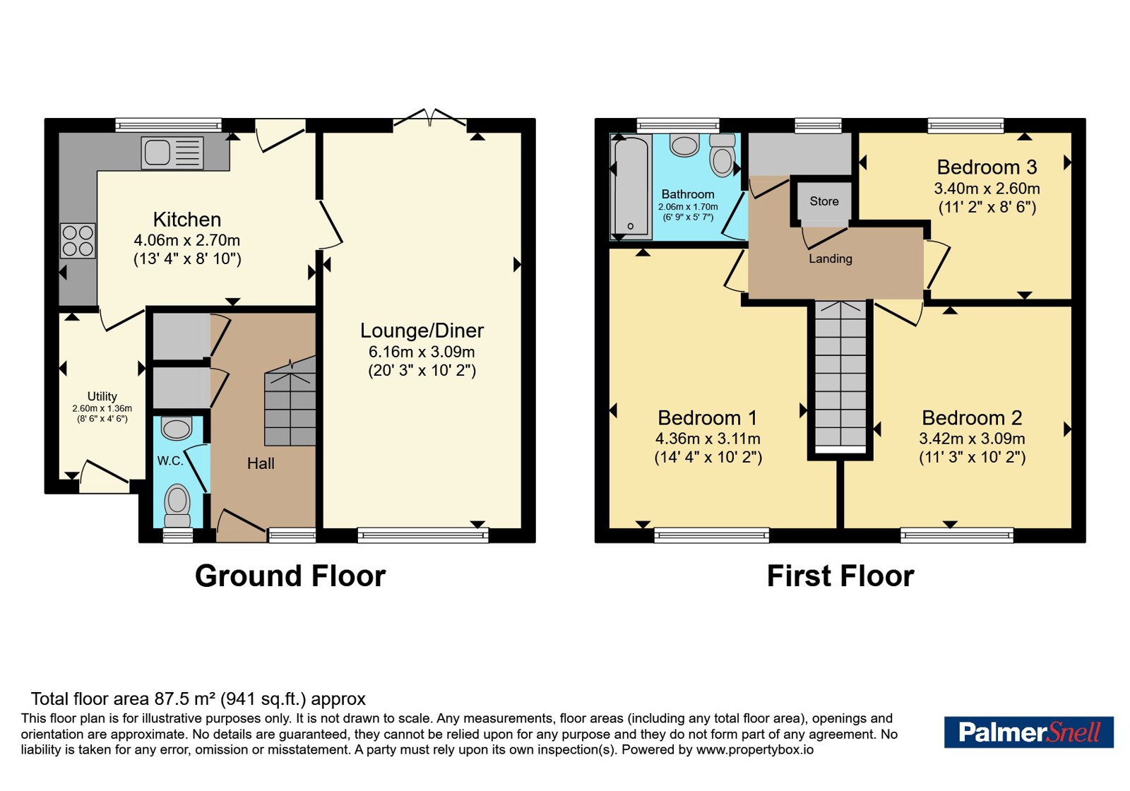 54, Junction Road, Dorset floorplan