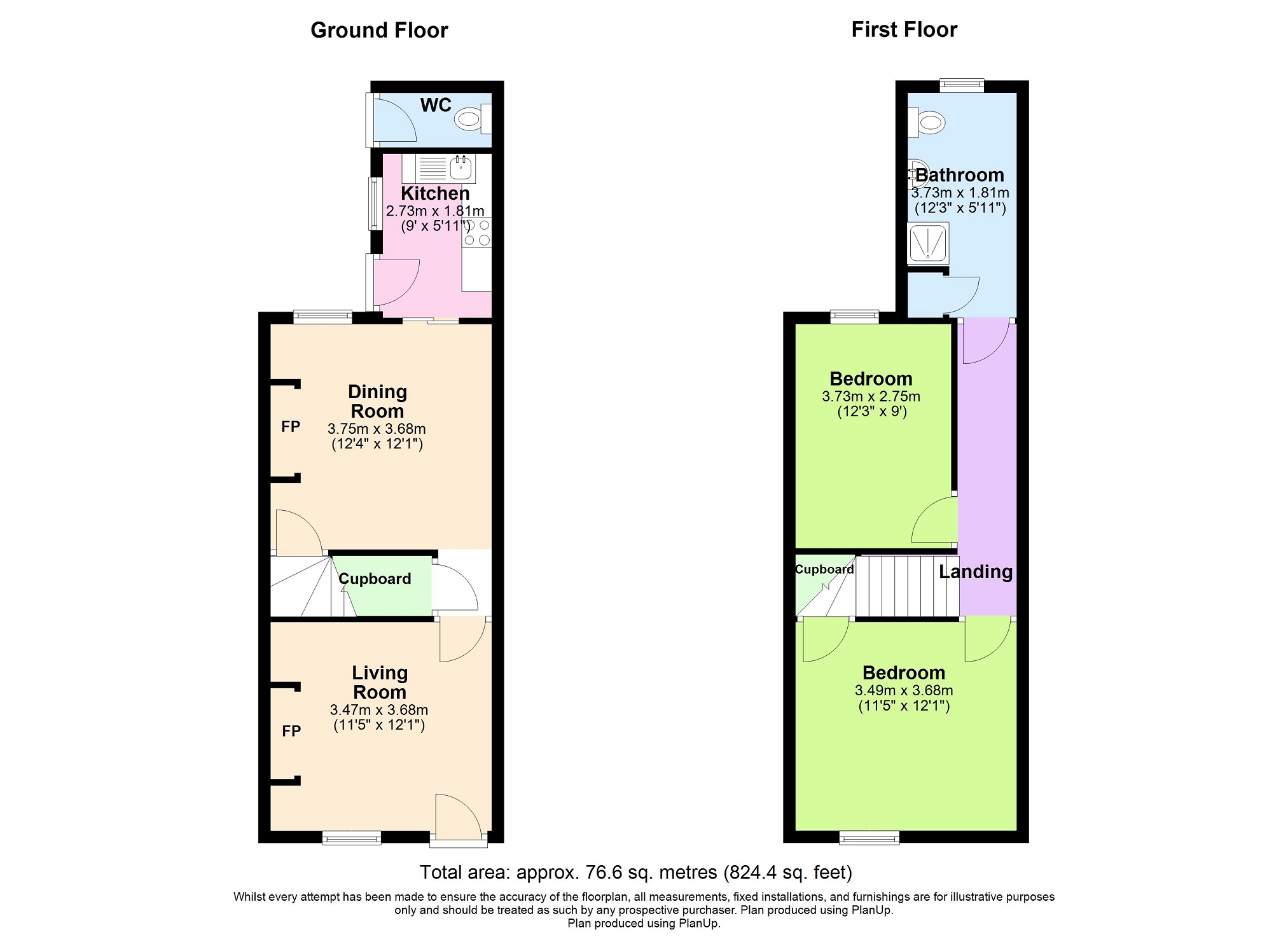 18, Grange Street, Alfreton floorplan