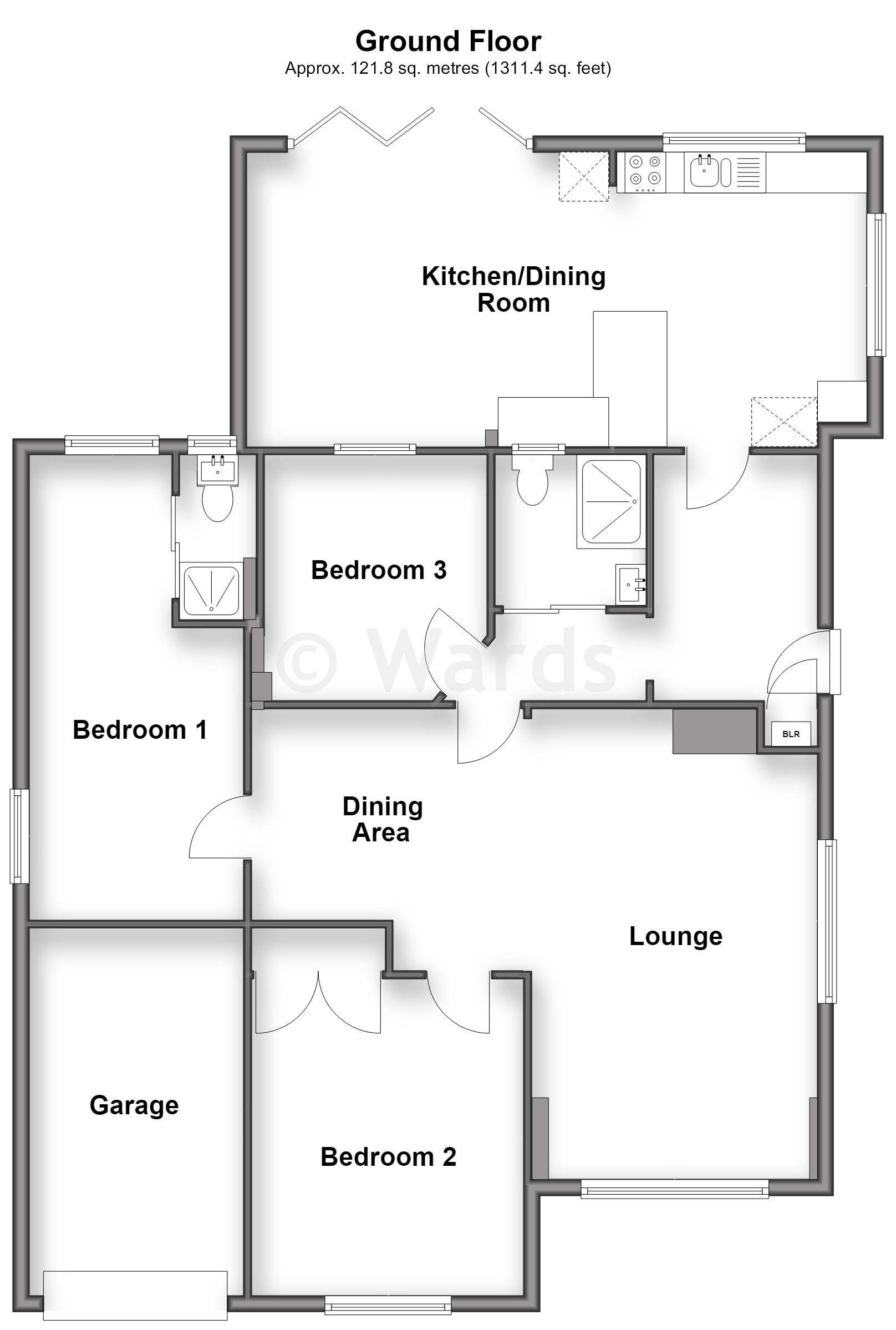22, Seaview Road, Greatstone floorplan
