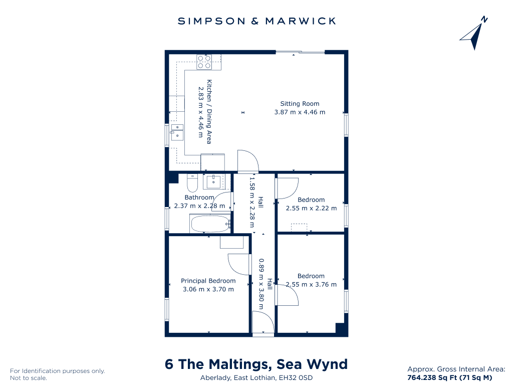 6 The Maltings,,, Sea Wynd, East Lothian floorplan