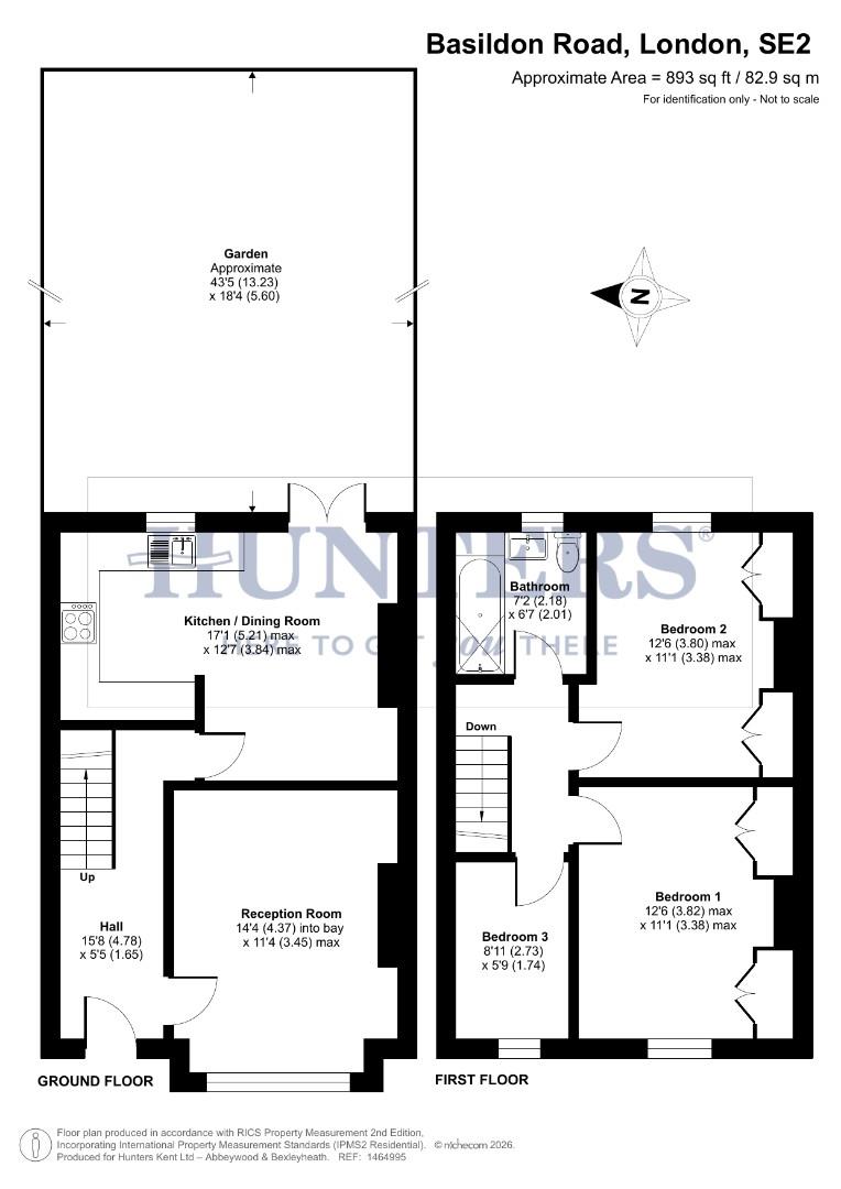 104, Basildon Road, Abbey Wood floorplan