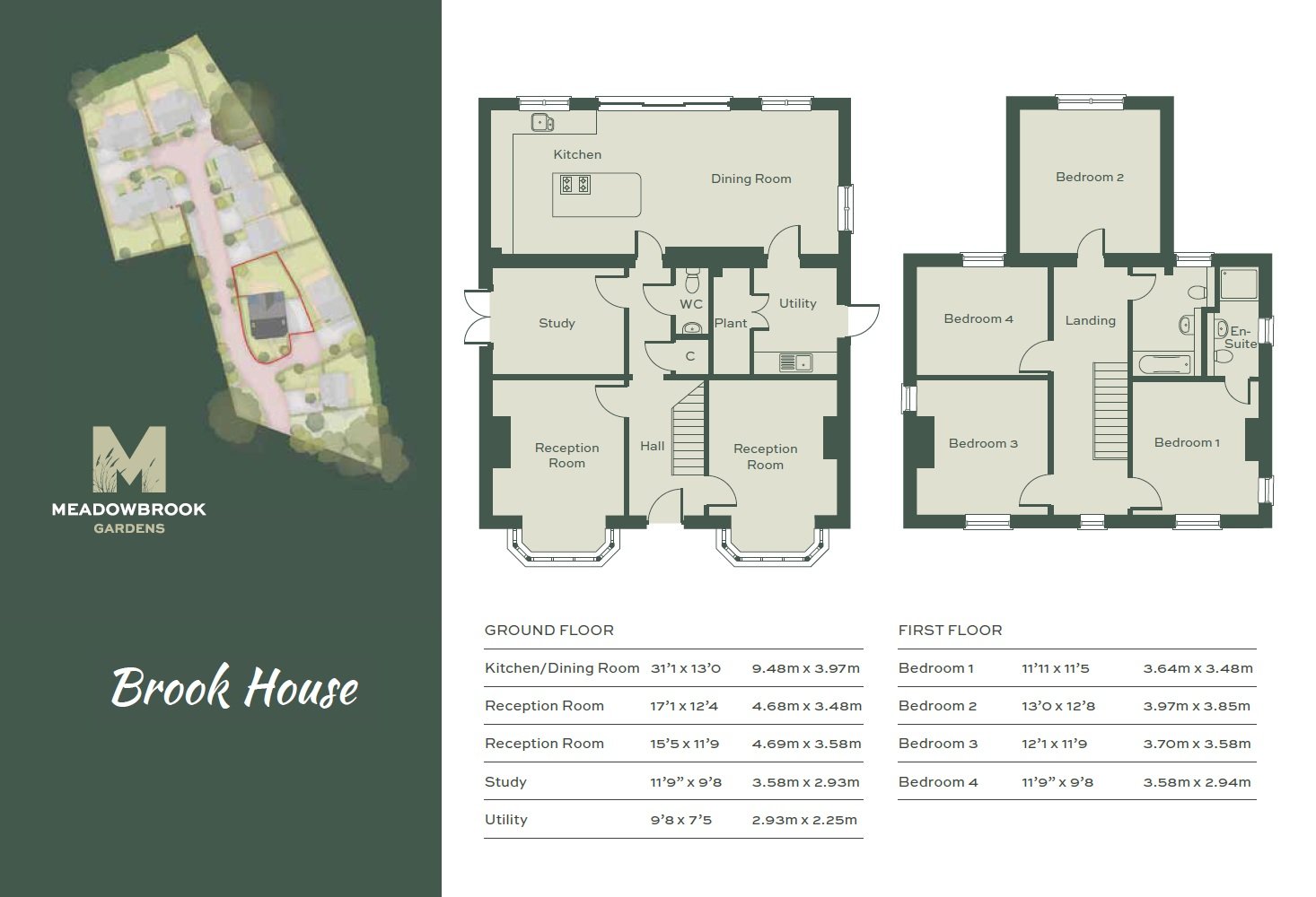 Brook House, Salisbury Road floorplan