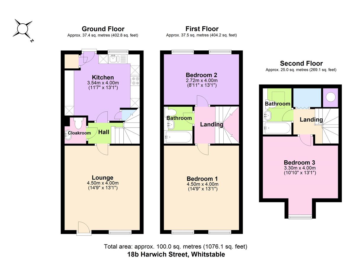 3 Bedrooms Terraced house for sale in Harwich Street, Whitstable CT5