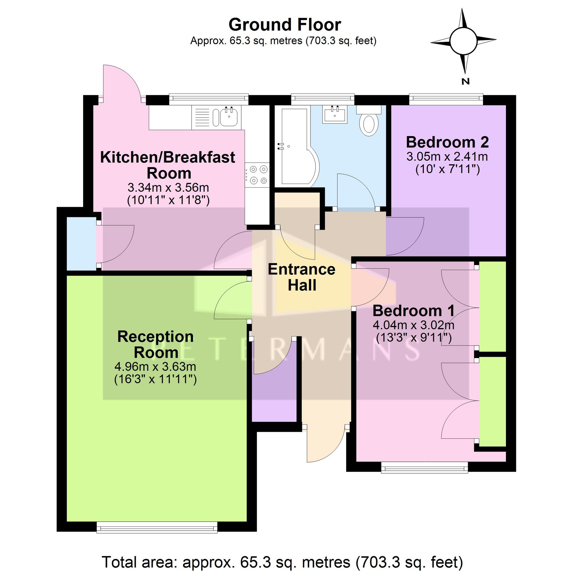 Heronsgate, Edgware, HA8 floorplan