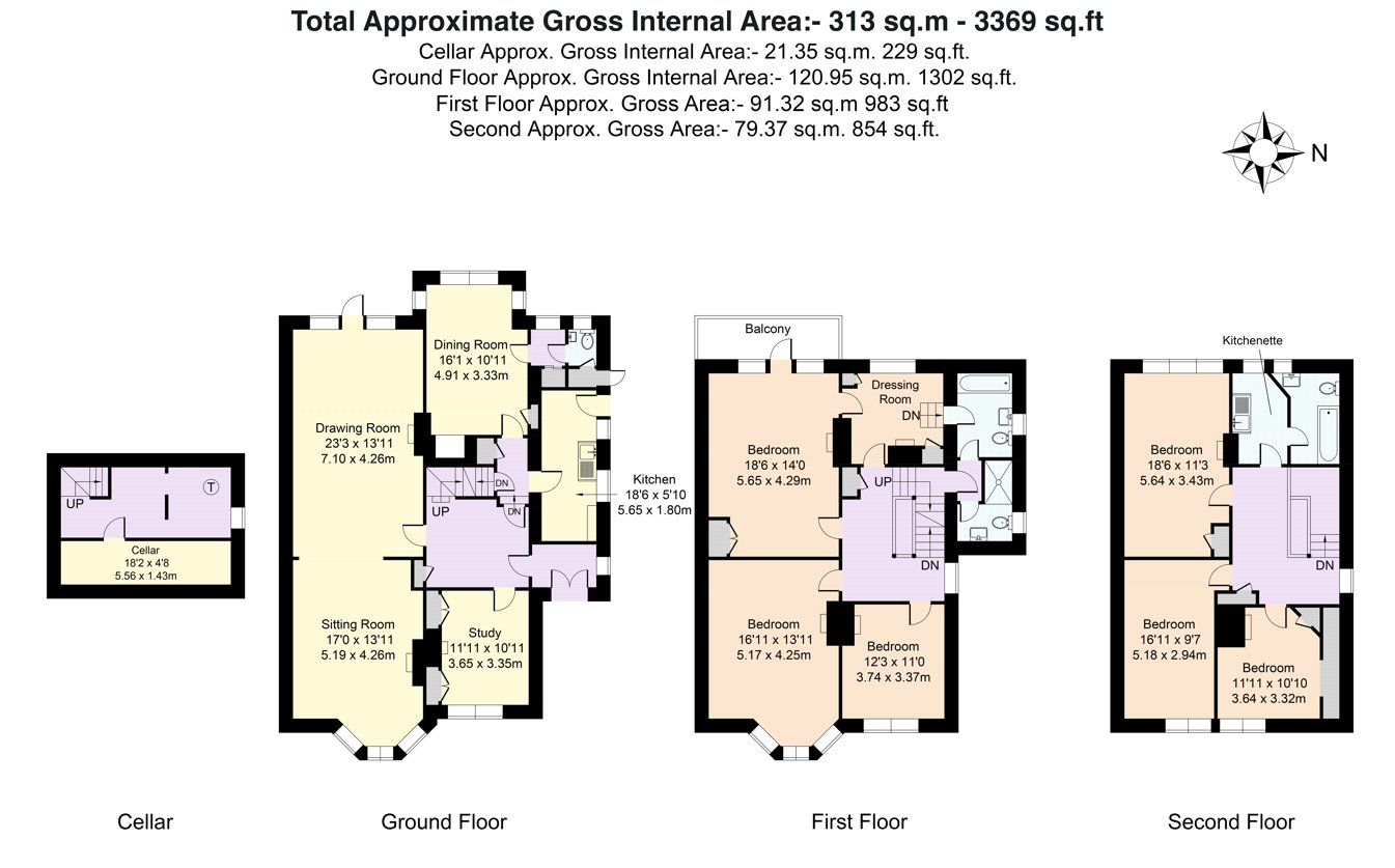 153, Woodstock Road, Oxfordshire floorplan