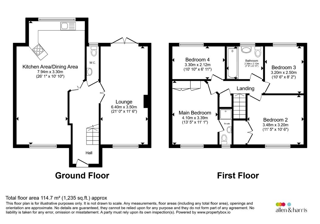 21, Clos Nanteos, Cardiff floorplan