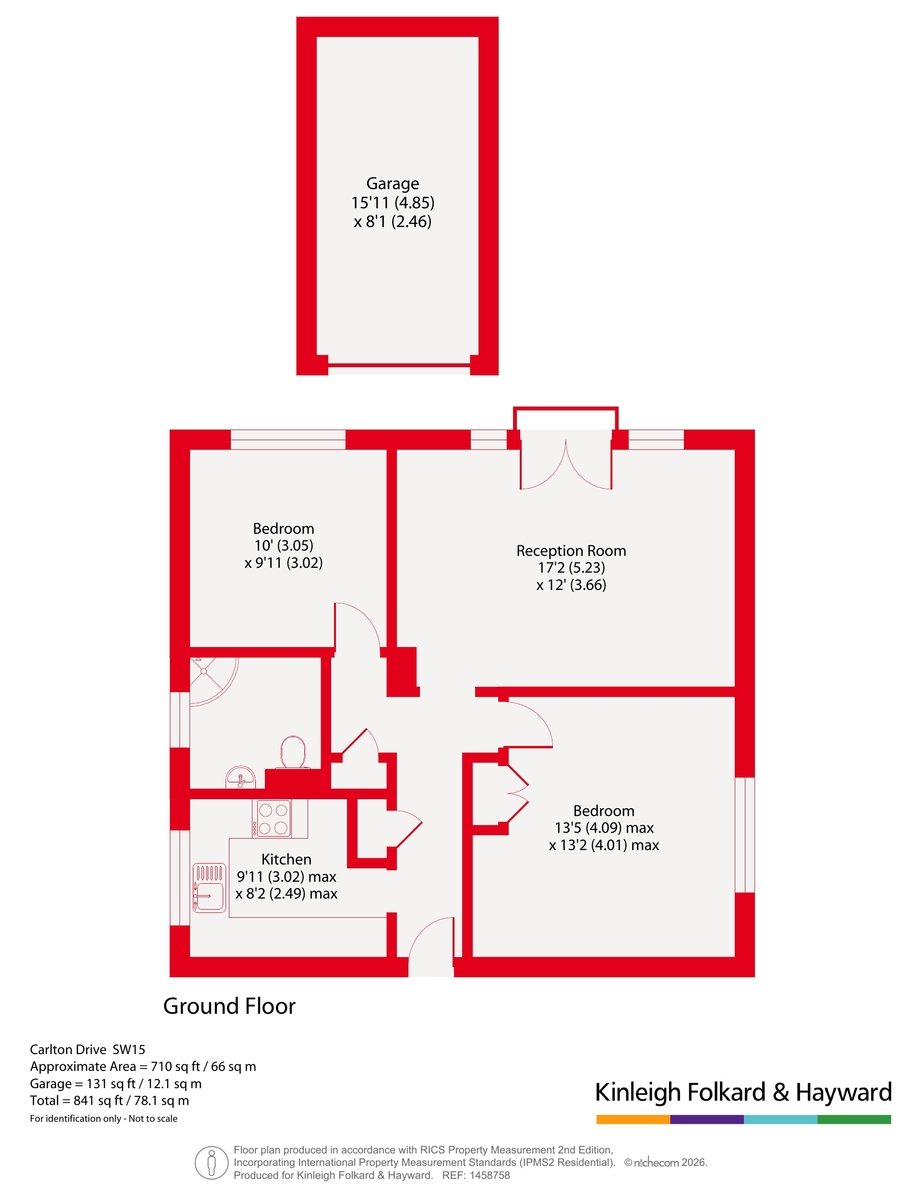 8 Westmore Court, 17-20, Carlton Drive, London floorplan