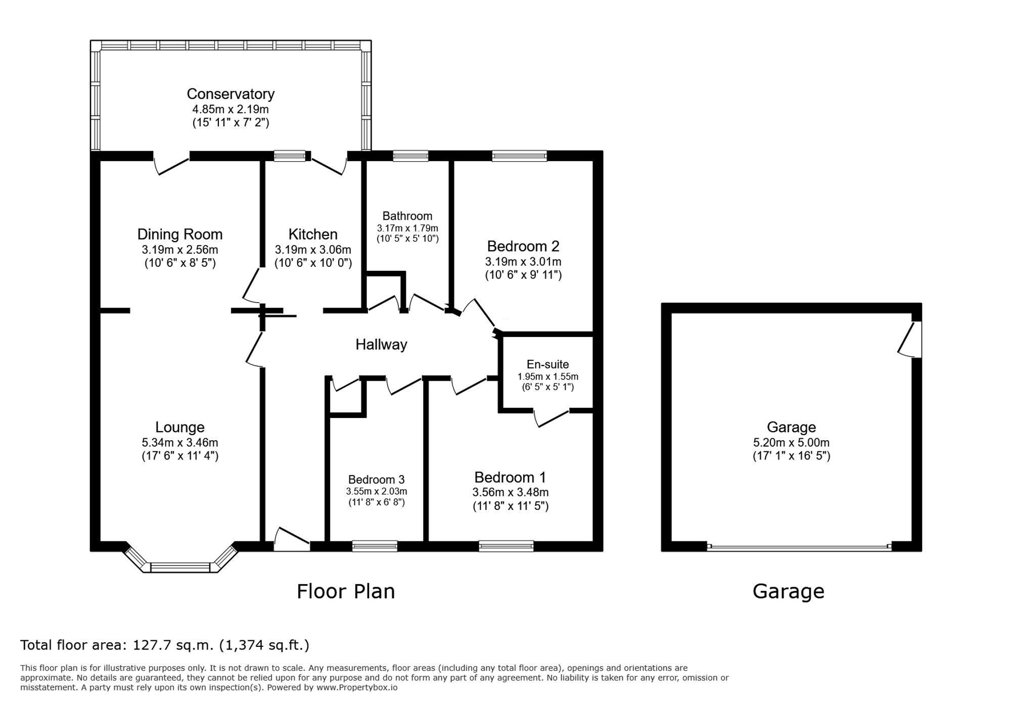 9 Ffordd Tan'r Allt, Abergele floorplan