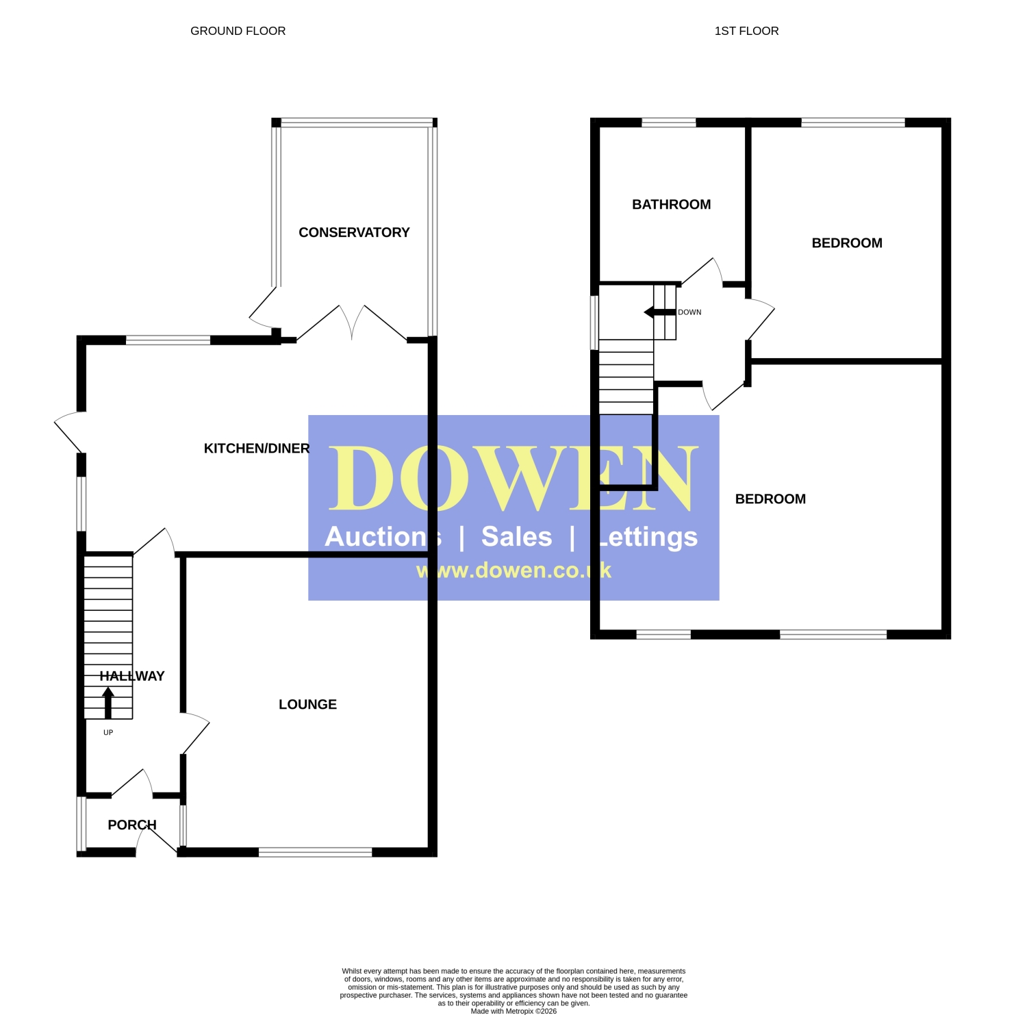 12, Woodside Grove, Sunderland floorplan