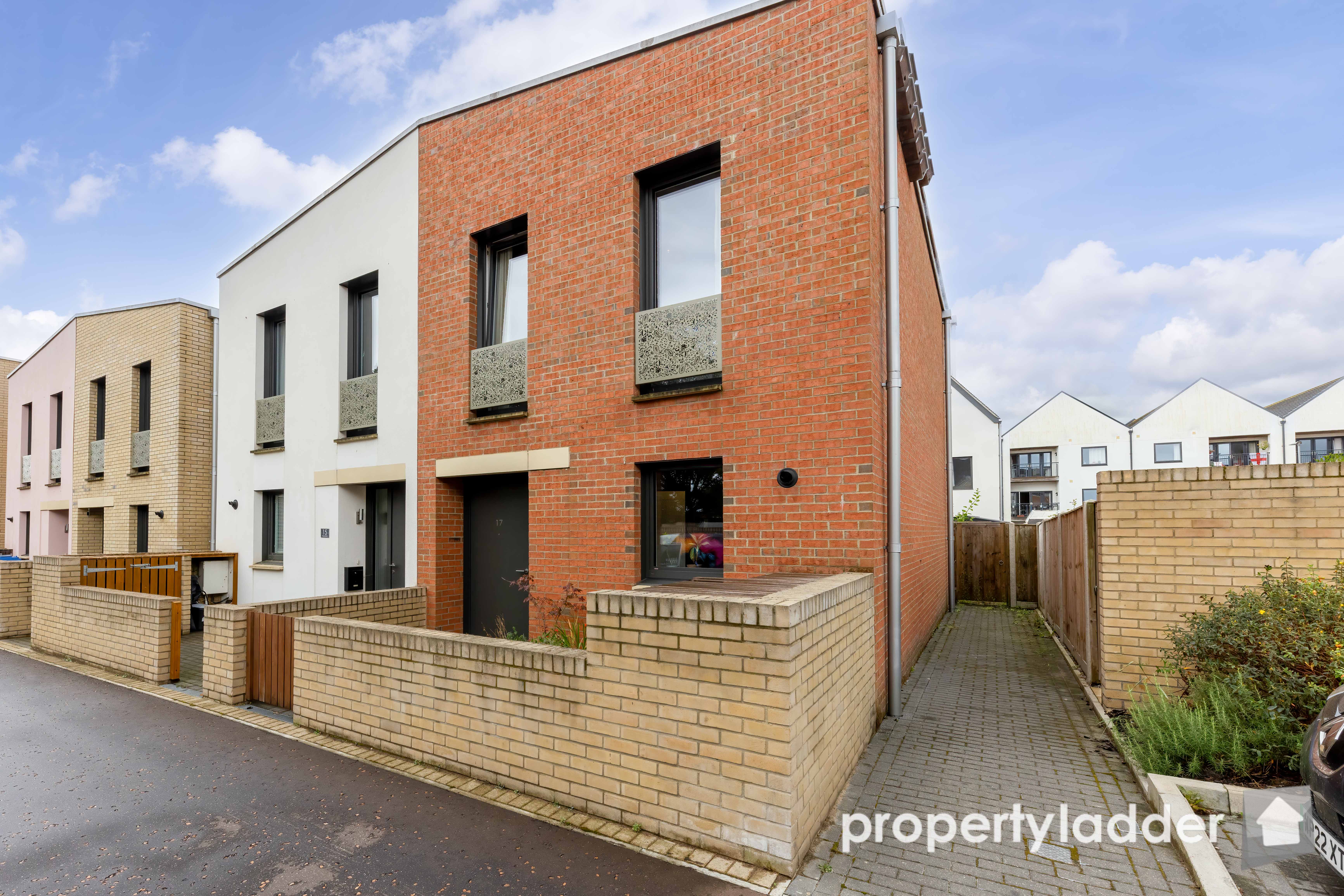 2-bed semi-detached on 17, Poppyfields, Norwich, £245,000