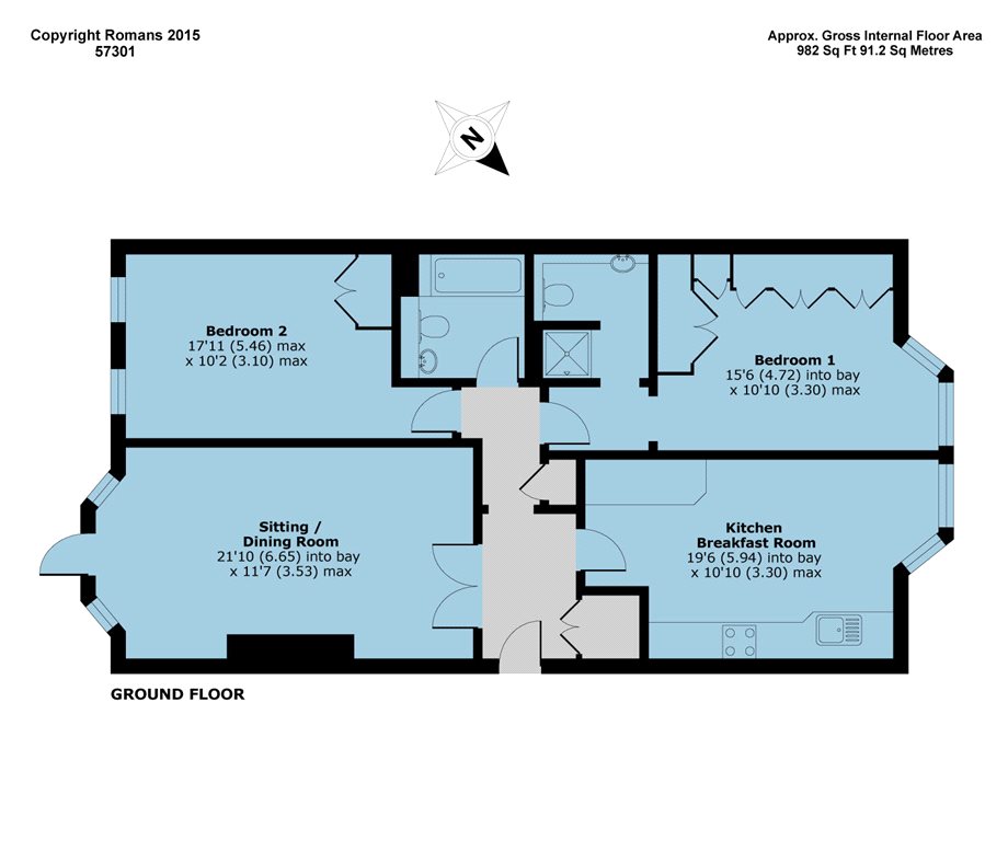 2 Bedrooms Flat for sale in Palmerstone Court, Virginia Water, Surrey GU25