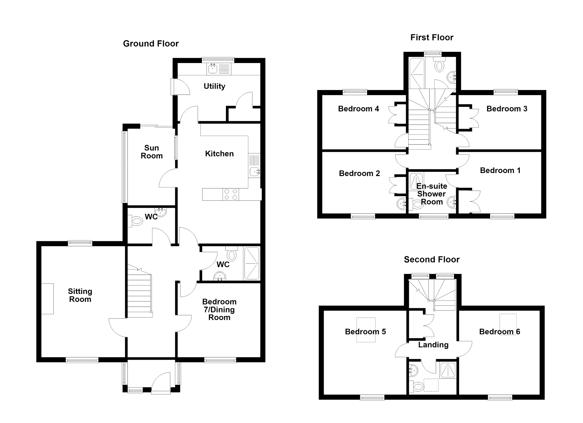 La Colline,, Mont Arrive, Guernsey floorplan
